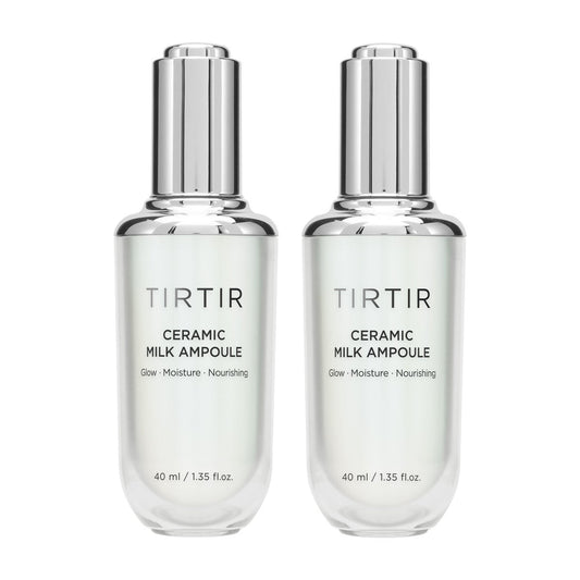 NEW - TirTir Ceramic Milk Ampoule 1.35 fl oz, 2-pack