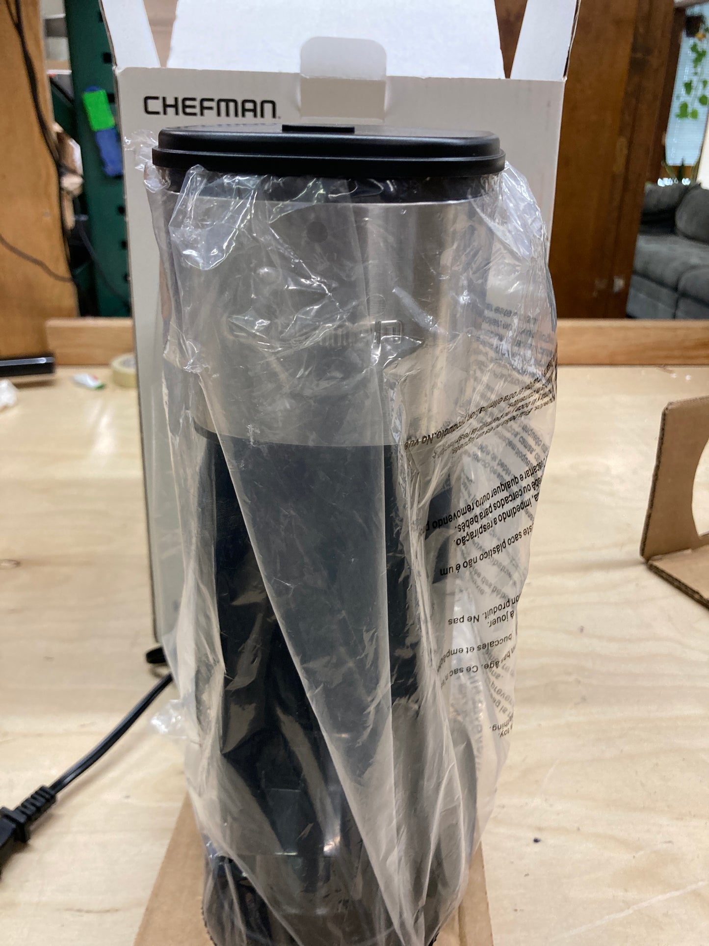 Chefman InstaCoffee Max K-Cup & Coffee Ground Single-Serve Brewer - Retail $39 Default Title