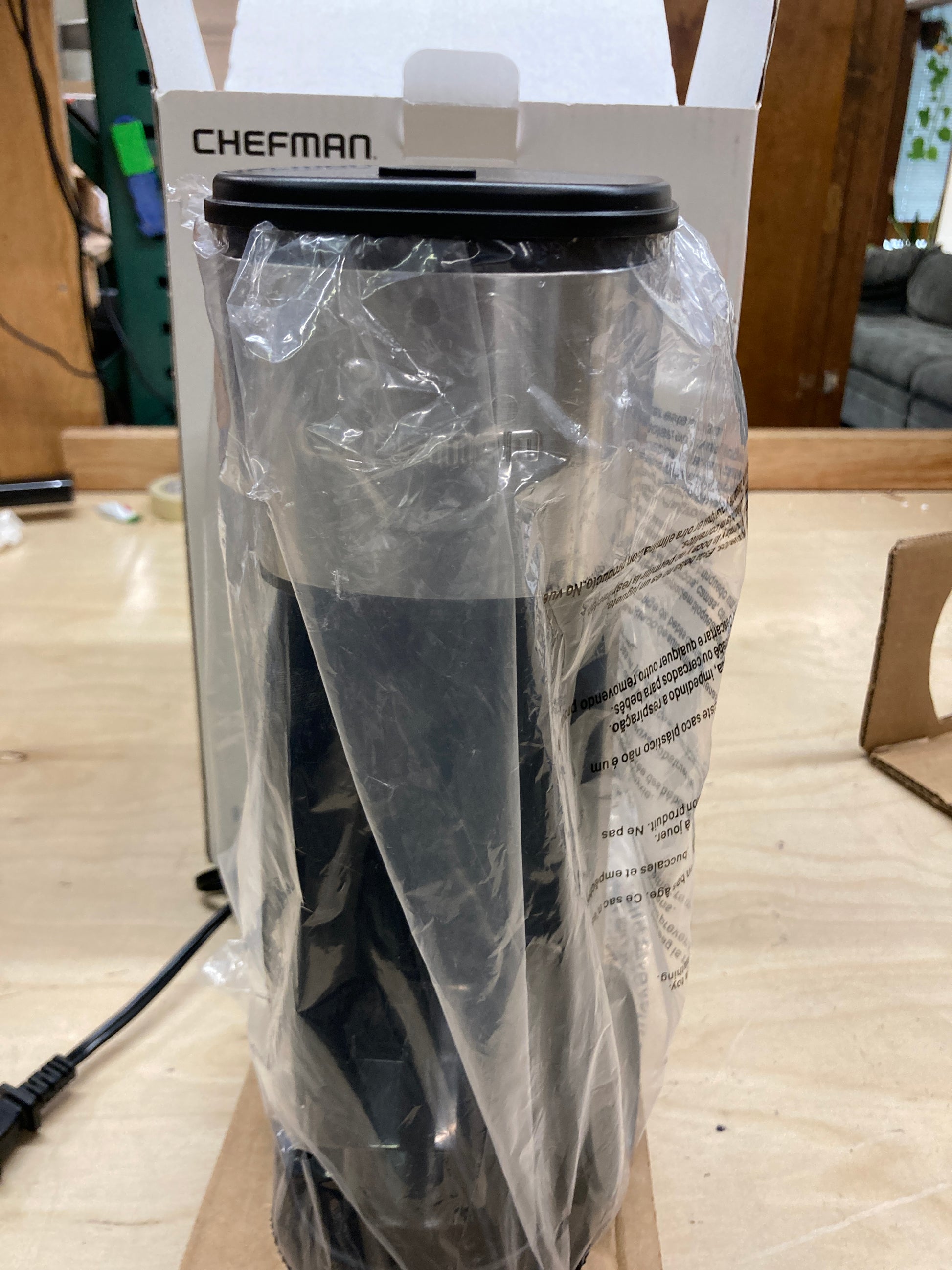 Chefman InstaCoffee Max K-Cup & Coffee Ground Single-Serve Brewer - Retail $39 Default Title