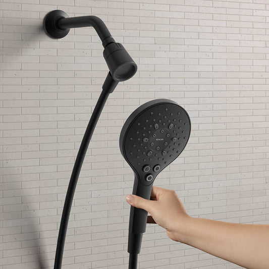 Like NEW - Costco - Kohler Prosecco BLACK Multifunction Handheld Shower Head - Retail $59