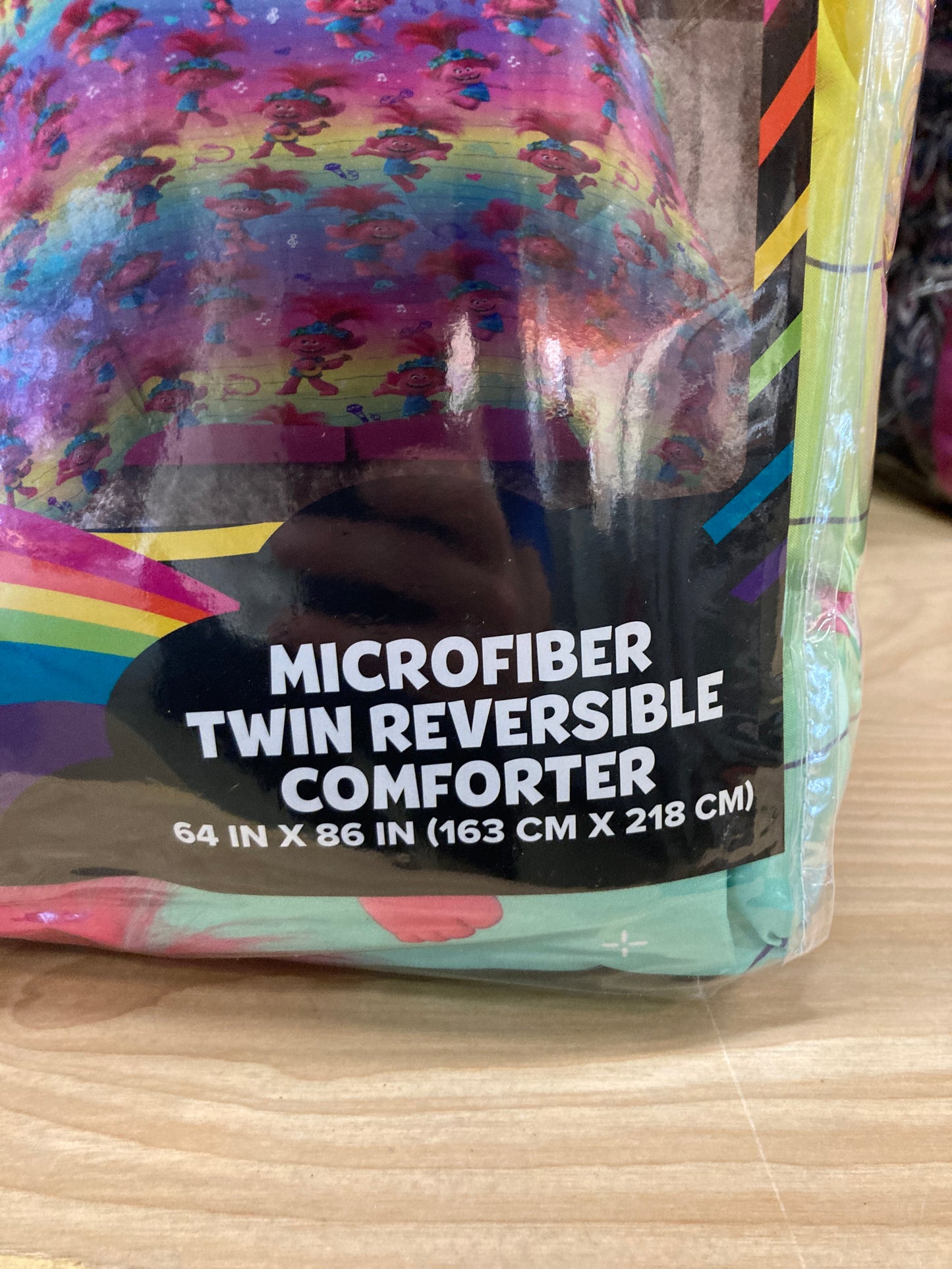 Franco Kids Bedding Soft Microfiber Comforter, Twin, Trolls World Tour Default Title