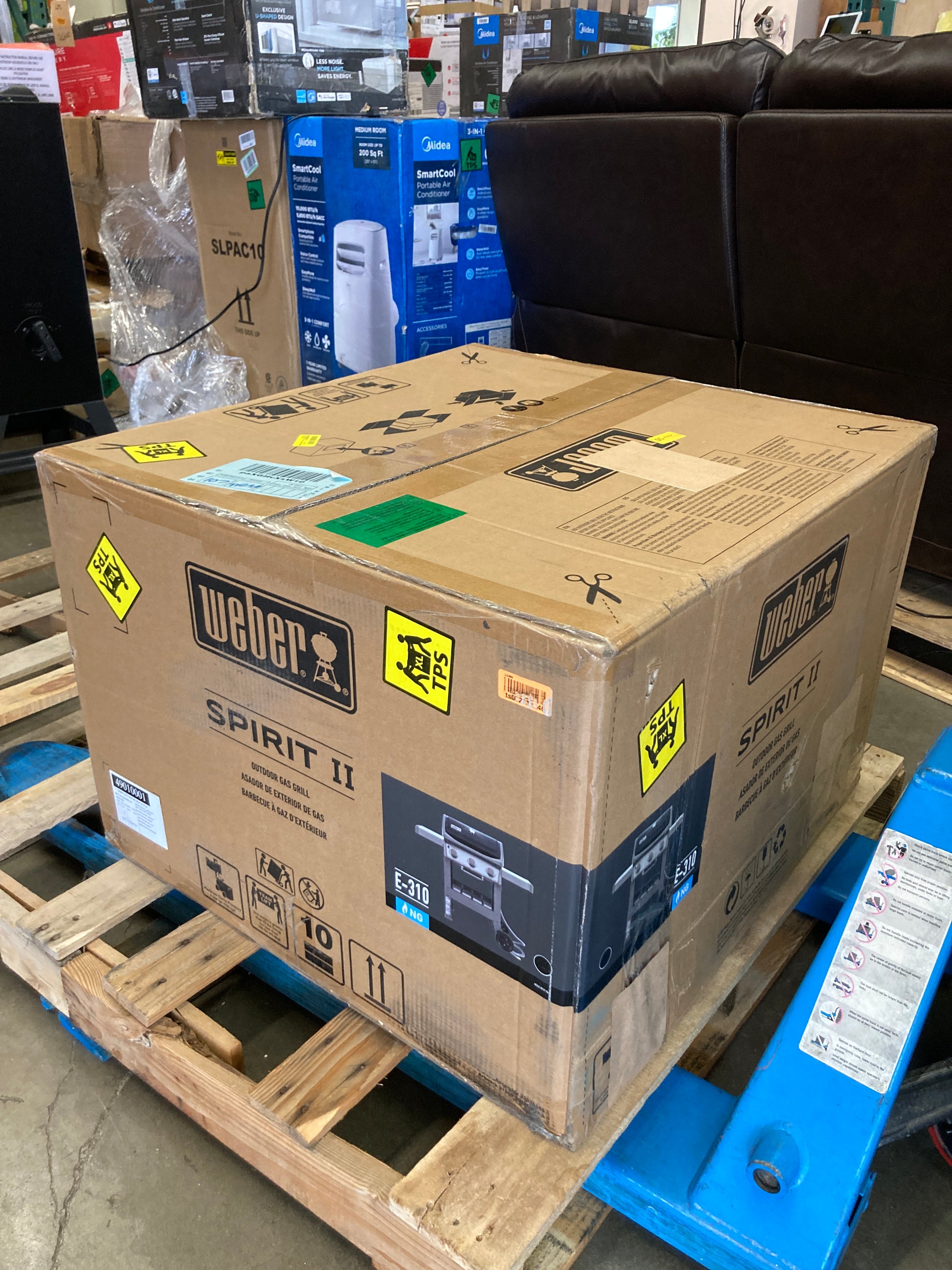 Weber Spirit II E-310 3-Burner Natural Gas Grill, Black - Retail $569 Default Title