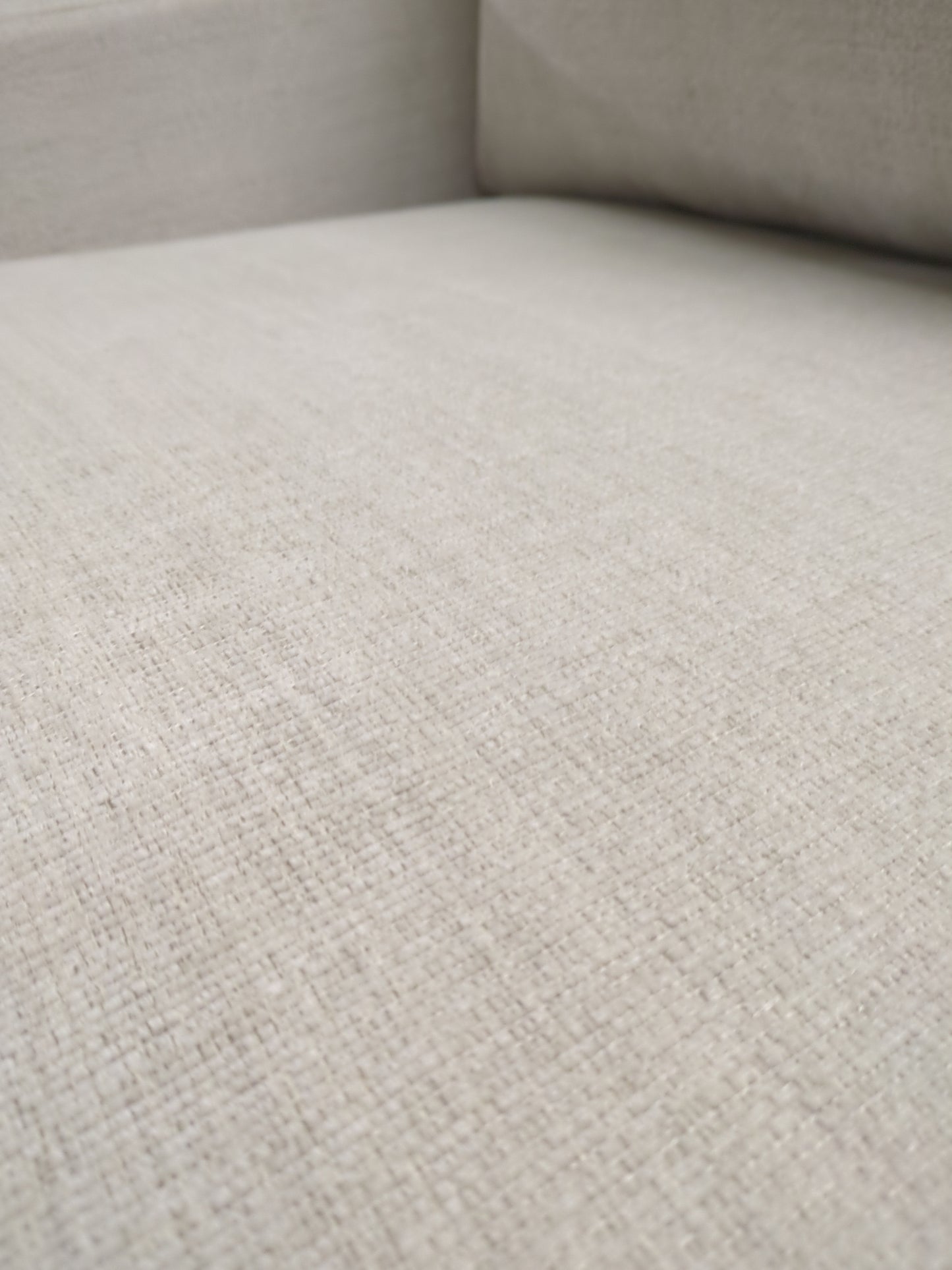 Signature Design by Ashley Maggie Contemporary Upholstered Chair and a Half, Beige - Retail $596