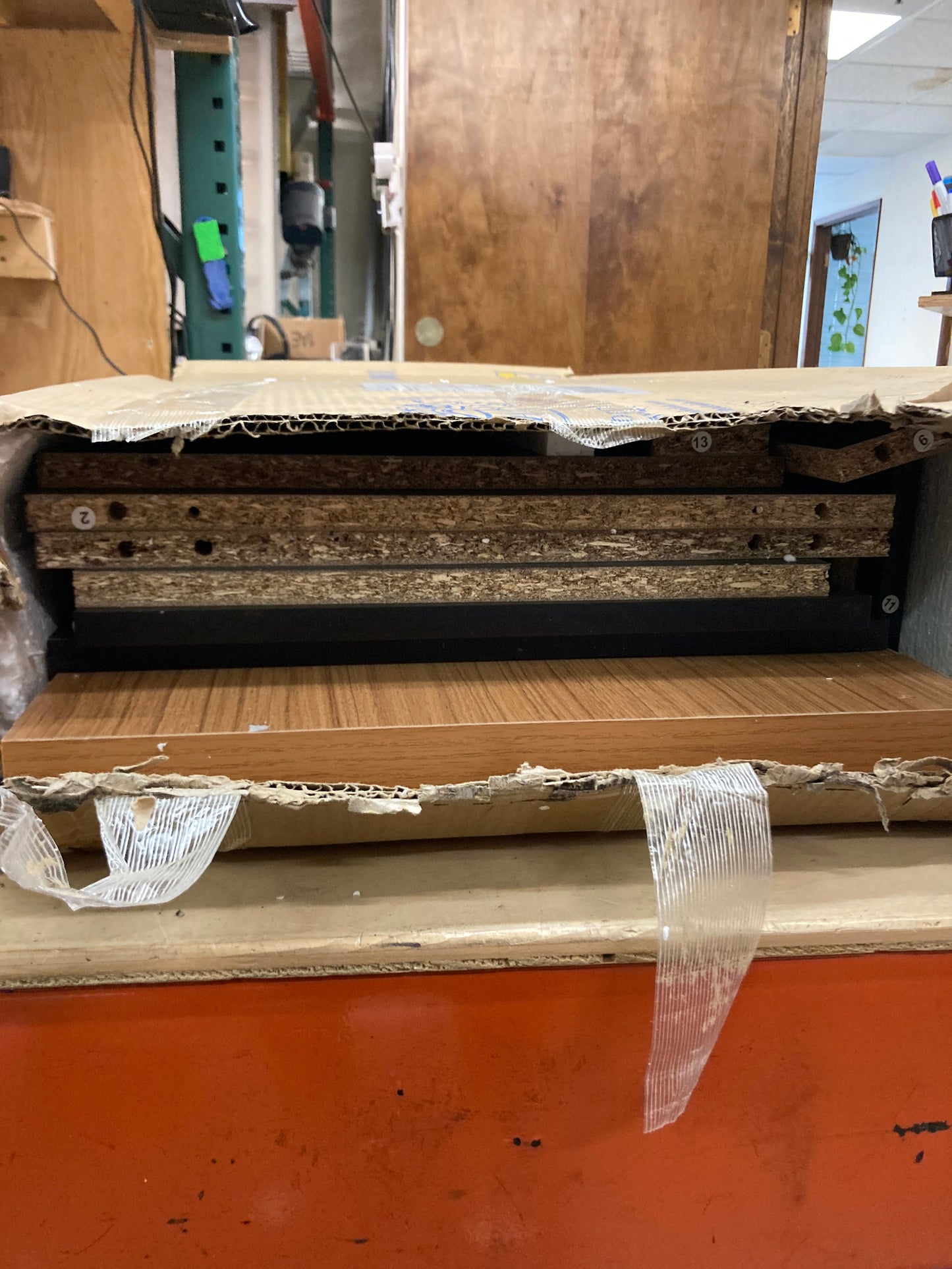 Hodedah Kitchen Island with Spice Rack, Towel Rack & Drawer, Black with Beech Top Default Title