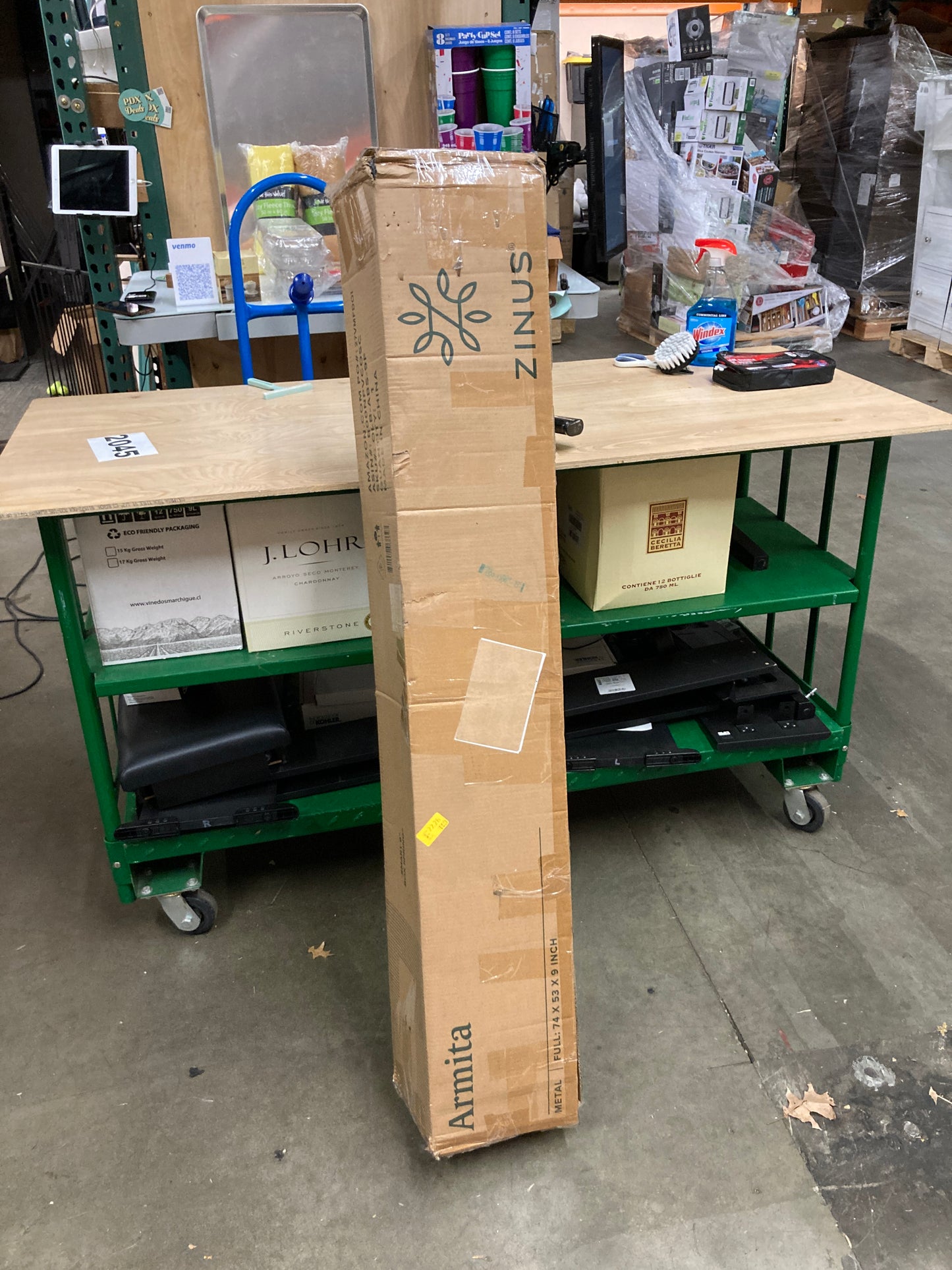 ZINUS 9 Inch Metal Smart Box Spring, 700 lbs Mattress Foundation, Strong Frame, Easy Assembly, Full Default Title