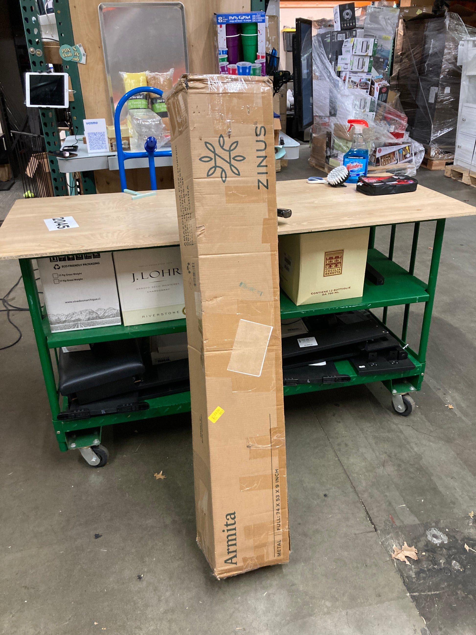 ZINUS 9 Inch Metal Smart Box Spring, 700 lbs Mattress Foundation, Strong Frame, Easy Assembly, Full Default Title