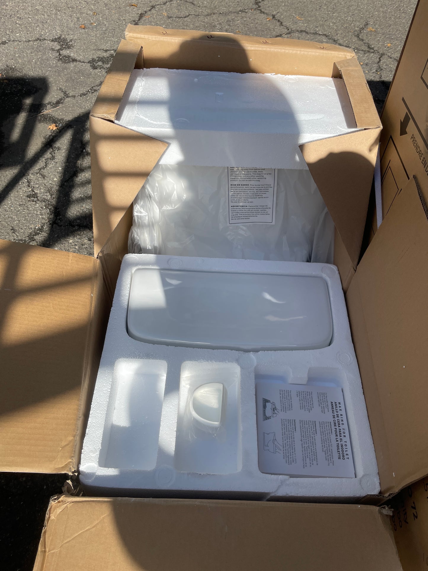 Costco - OVE Decors Sabine One Piece Toilet - Retail $449 Default Title