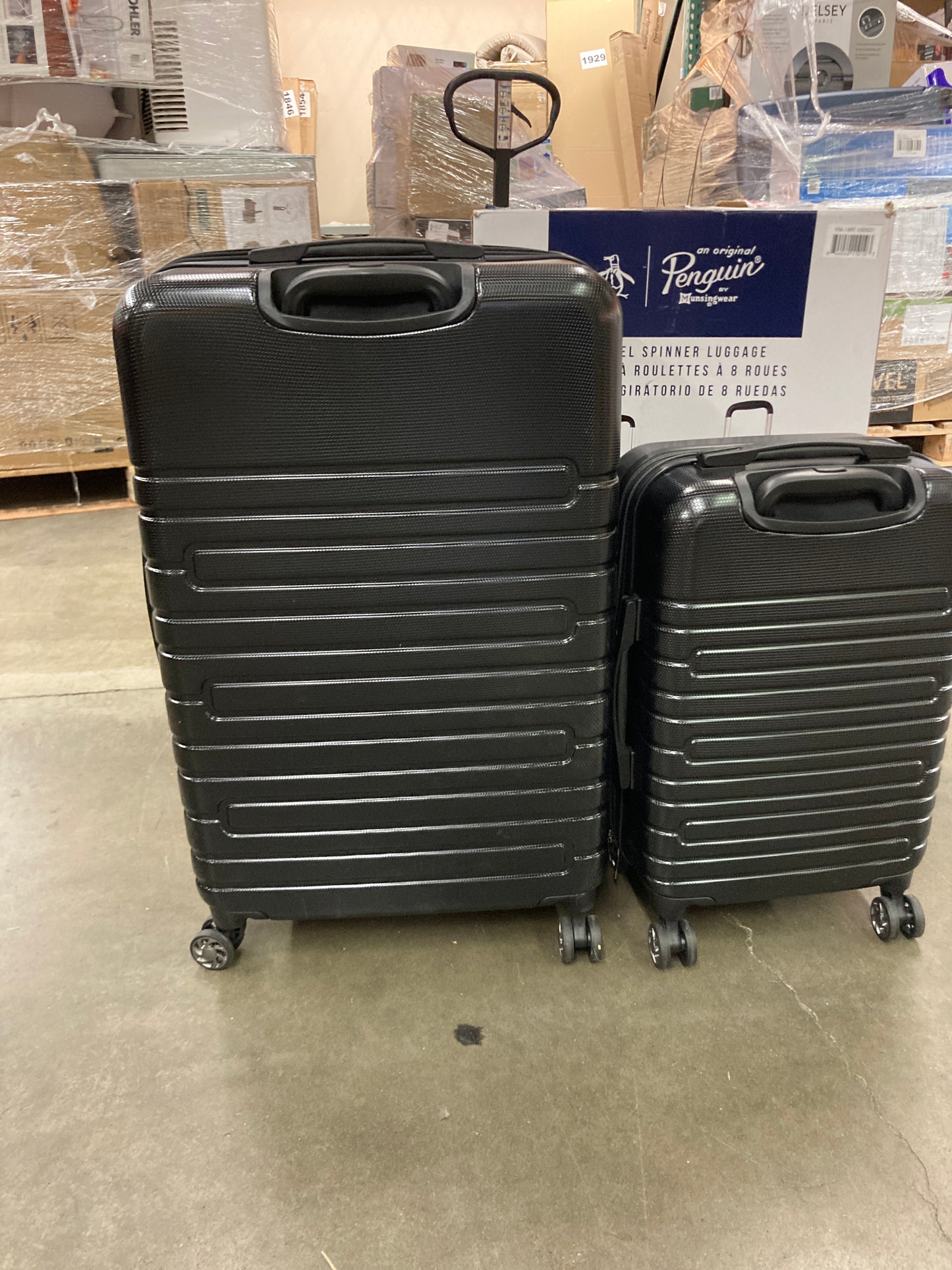 Costco - 2-Piece Original Penguin Keeper Luggage Set - Retail $199 Default Title