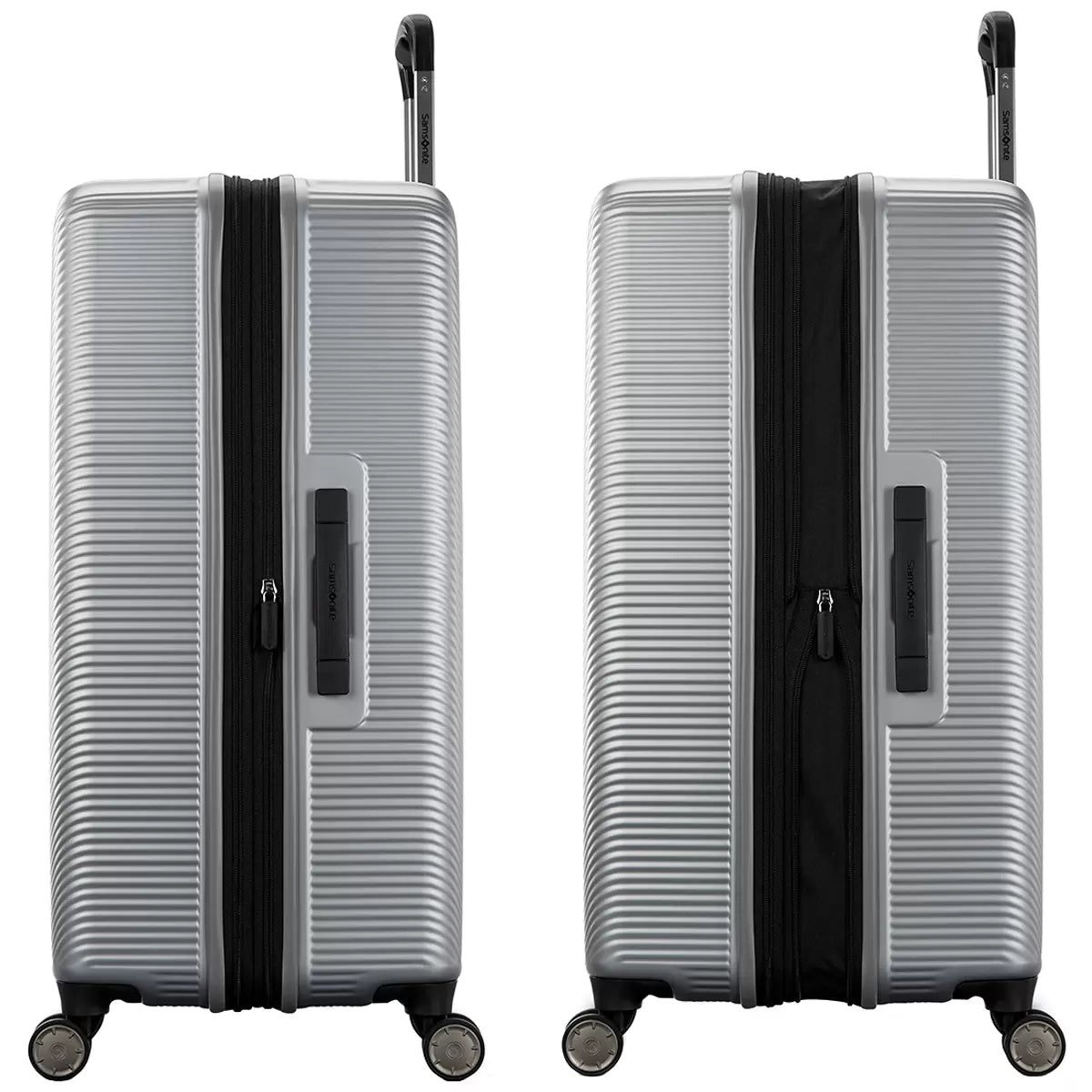 Samsonite Element XLT Luggage 2 Piece Set Silver - Retail $199