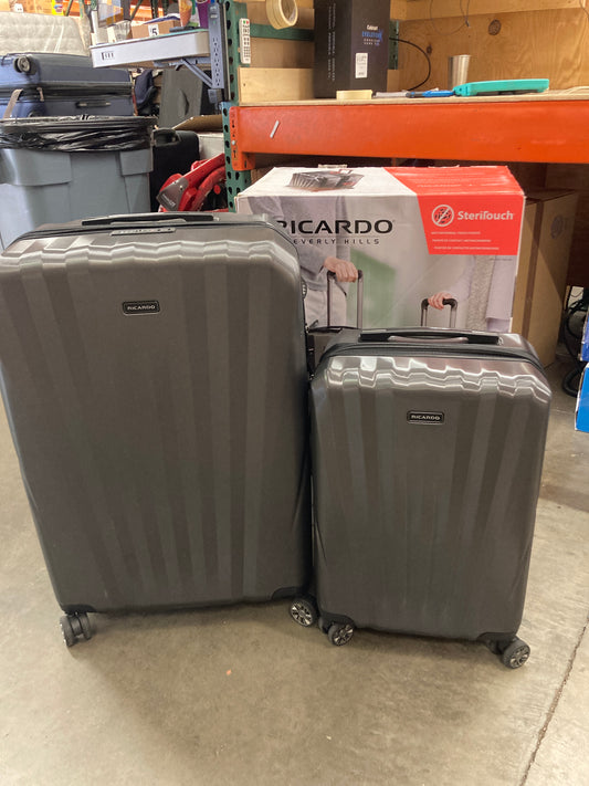 Costco - Ricardo Beverly Hills Windsor 2 Piece Luggage Set Graphite - Retail $179 Default Title