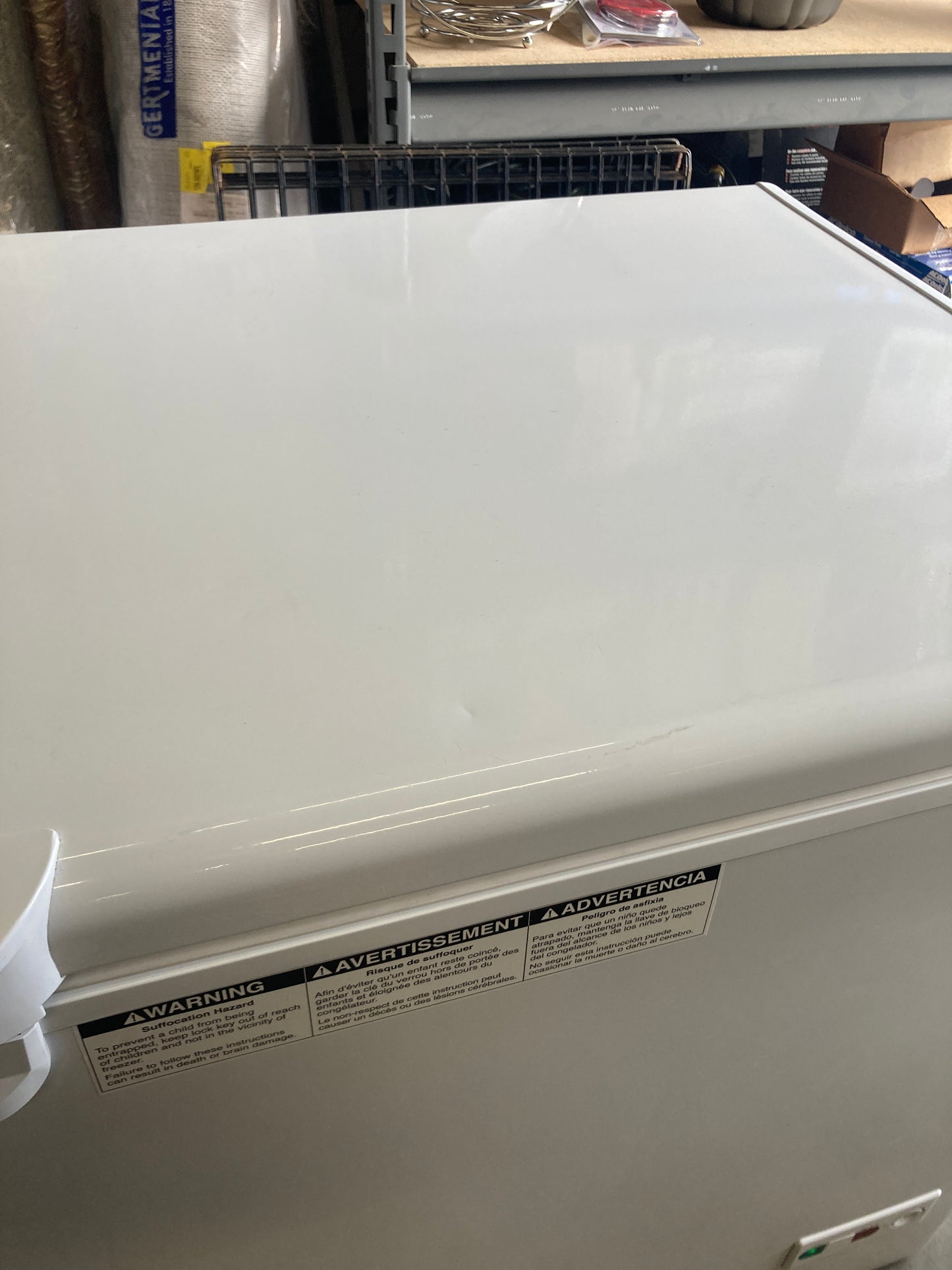 GE 15.7 cu. ft. Chest Freezer, Garage Ready - Retail $799 Default Title