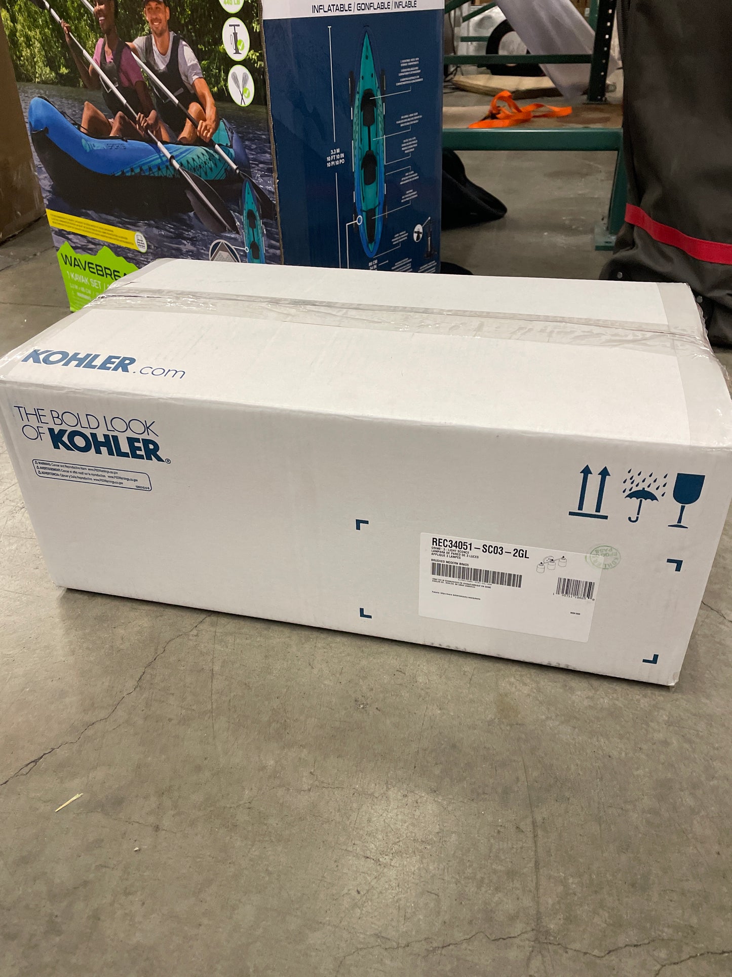 Kohler Orime Three-Light Wall Sconce