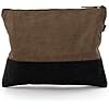 Barebones Neelum Zipper Pouch: Stylish Tool Bag & Travel Bag for Office Supplies, Makeup, and Chargers – Versatile Pencil Pouch with Durable Waxed Canvas and Water-Resistant Design (Large)