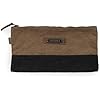 Barebones Neelum Zipper Pouch: Stylish Tool Bag & Travel Bag for Office Supplies, Makeup, and Chargers – Versatile Pencil Pouch with Durable Waxed Canvas and Water-Resistant Design (Small)