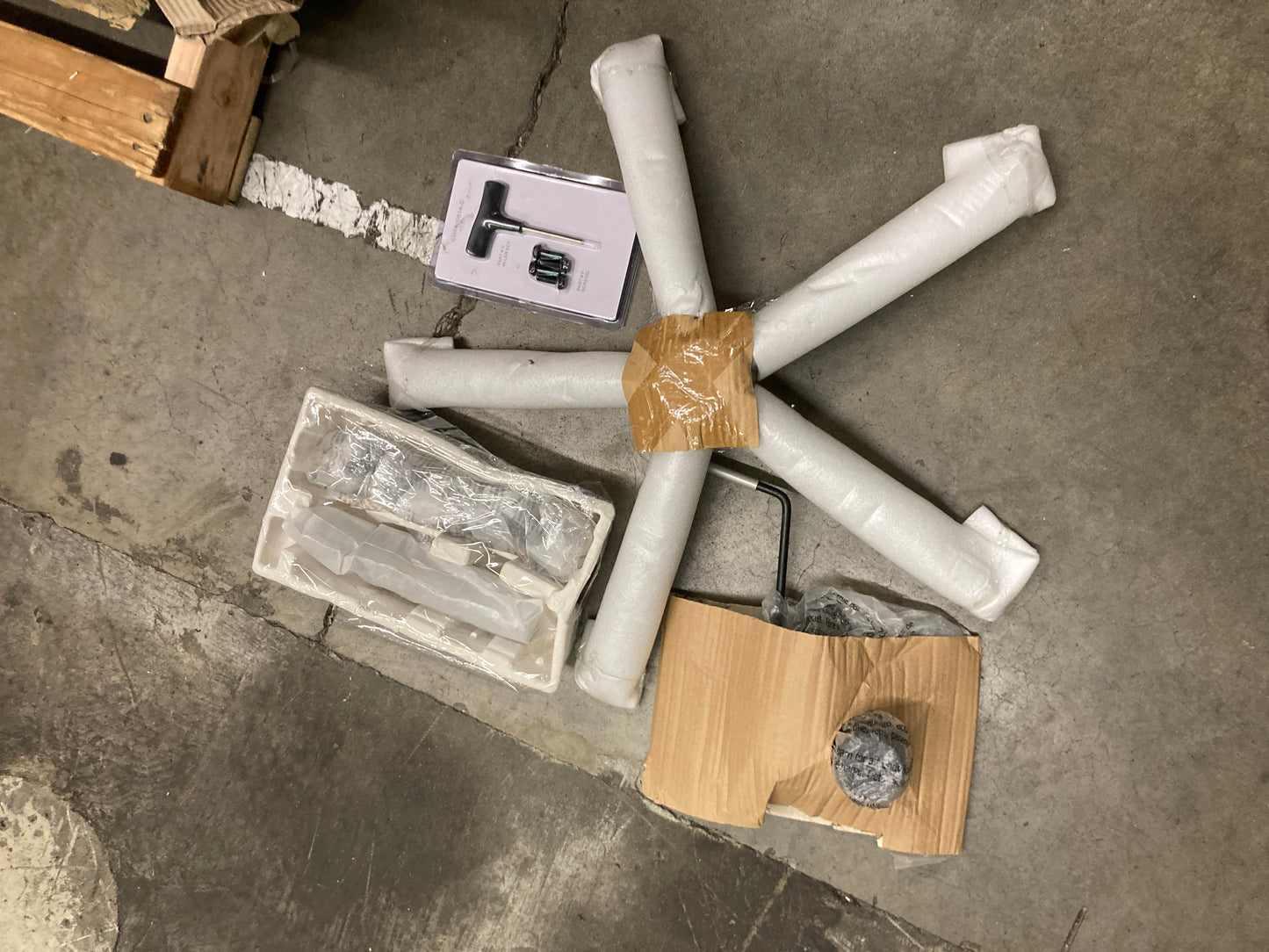 Tommy Hilfiger Belmont Home Office Chair Adjustable Height and 360 Swivel for Computer Desk, Stainless Steel Base with Smooth Rolling Casters, Twill Fabric Upholstery, Twill Fabric Dark Gray - Retail $285 Default Title