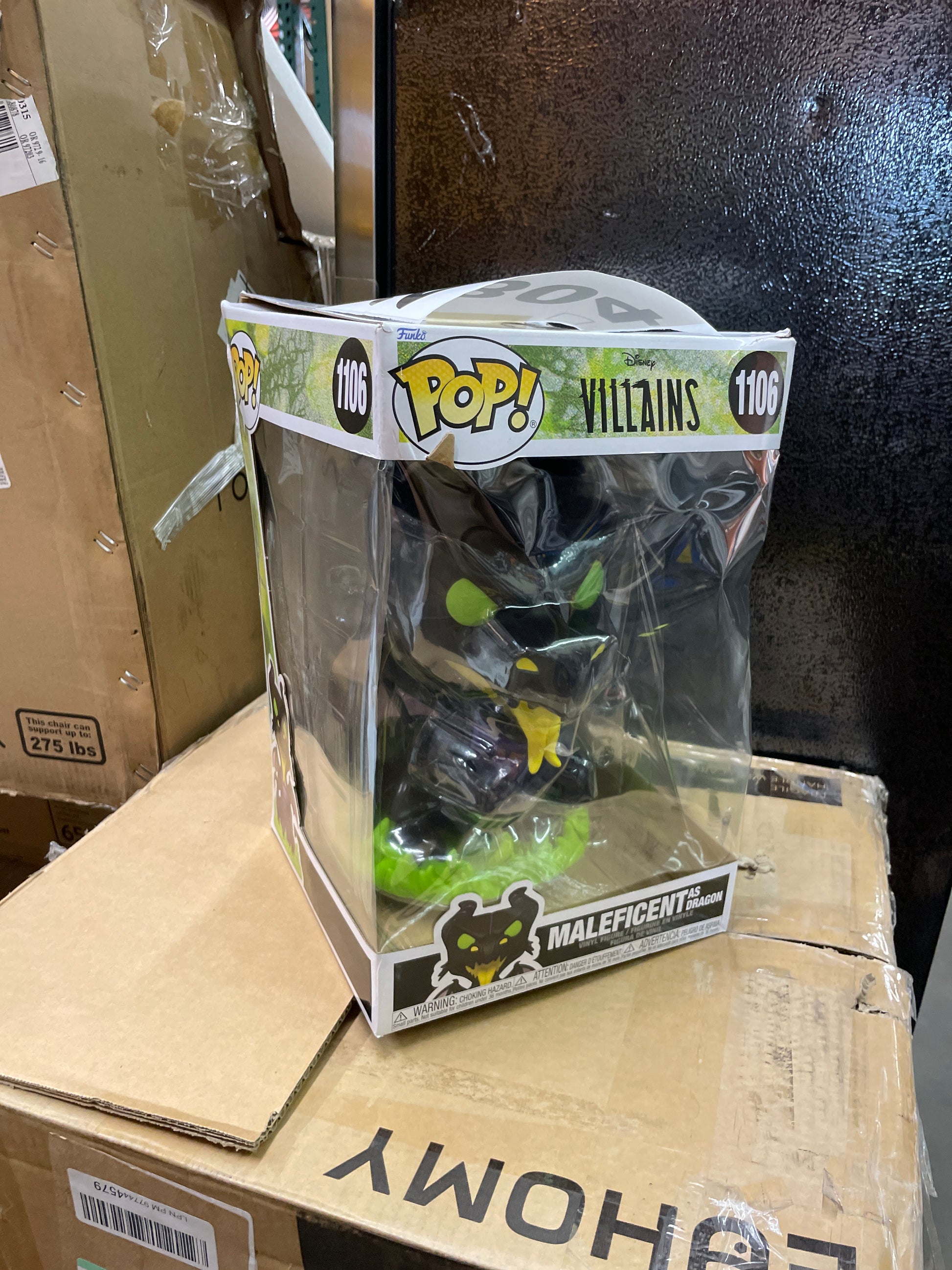 Funko Pop Jumbo: Villains - Maleficent Dragon - Retail $39