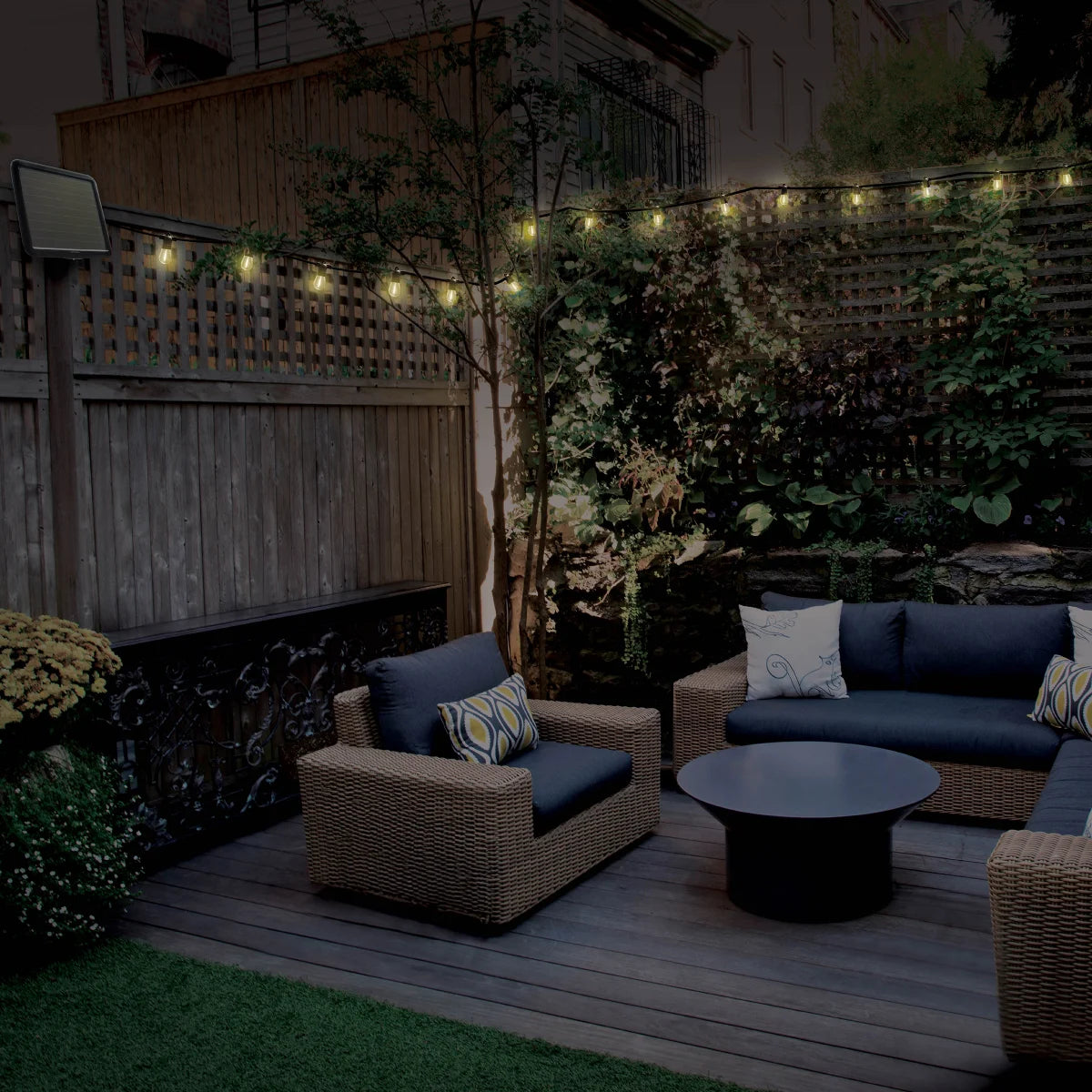 Sunforce 36' 18 LED Solar String Lights - Retail $49