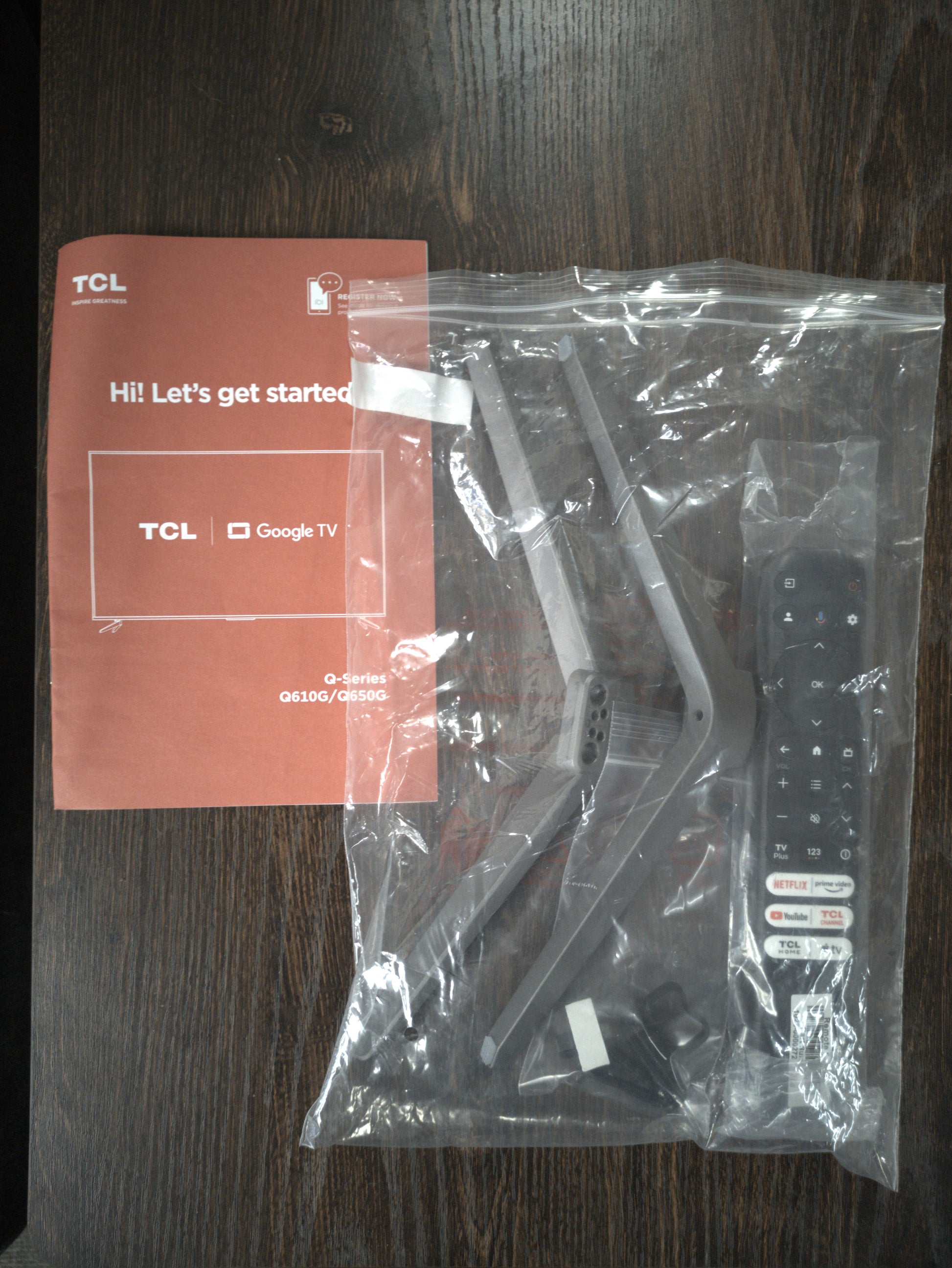 TCL 55-Inch Q6 QLED 4K Smart TV with Google (55Q650G, 2023 Model) Dolby Vision, Atmos, HDR Pro+, Game Accelerator Enhanced Gaming, Voice Remote, Works Alexa, Streaming UHD Television - Retail $499