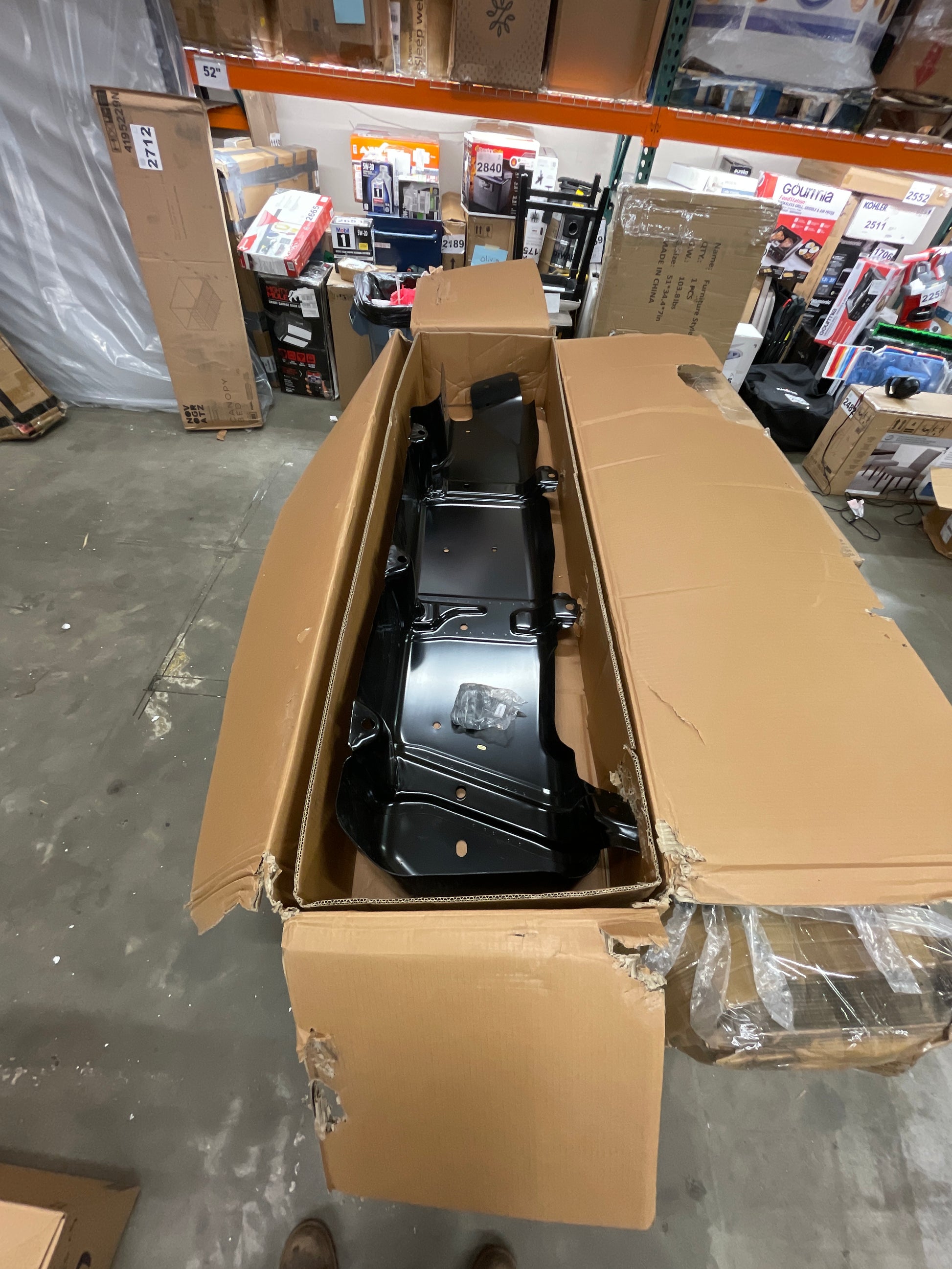 Dorman 999-900 Fuel Tank Skid Plate Guard Compatible with Select Jeep Models - Retail $424