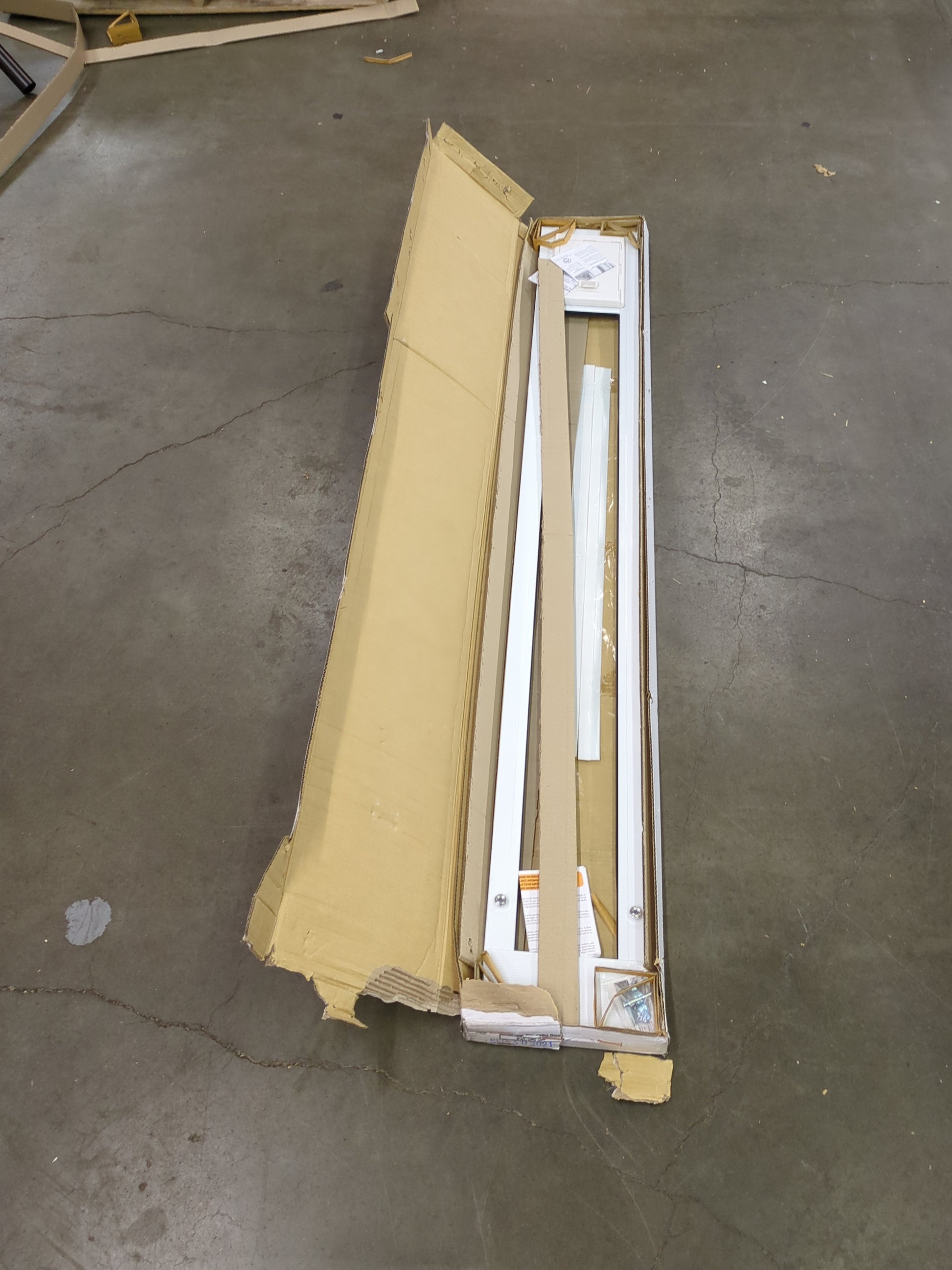 Ideal Pet Products Aluminum Pet Patio Door, Adjustable Height 77-5/8" To 80-3/8", 15" x 20" Flap Size, White - Retail $159