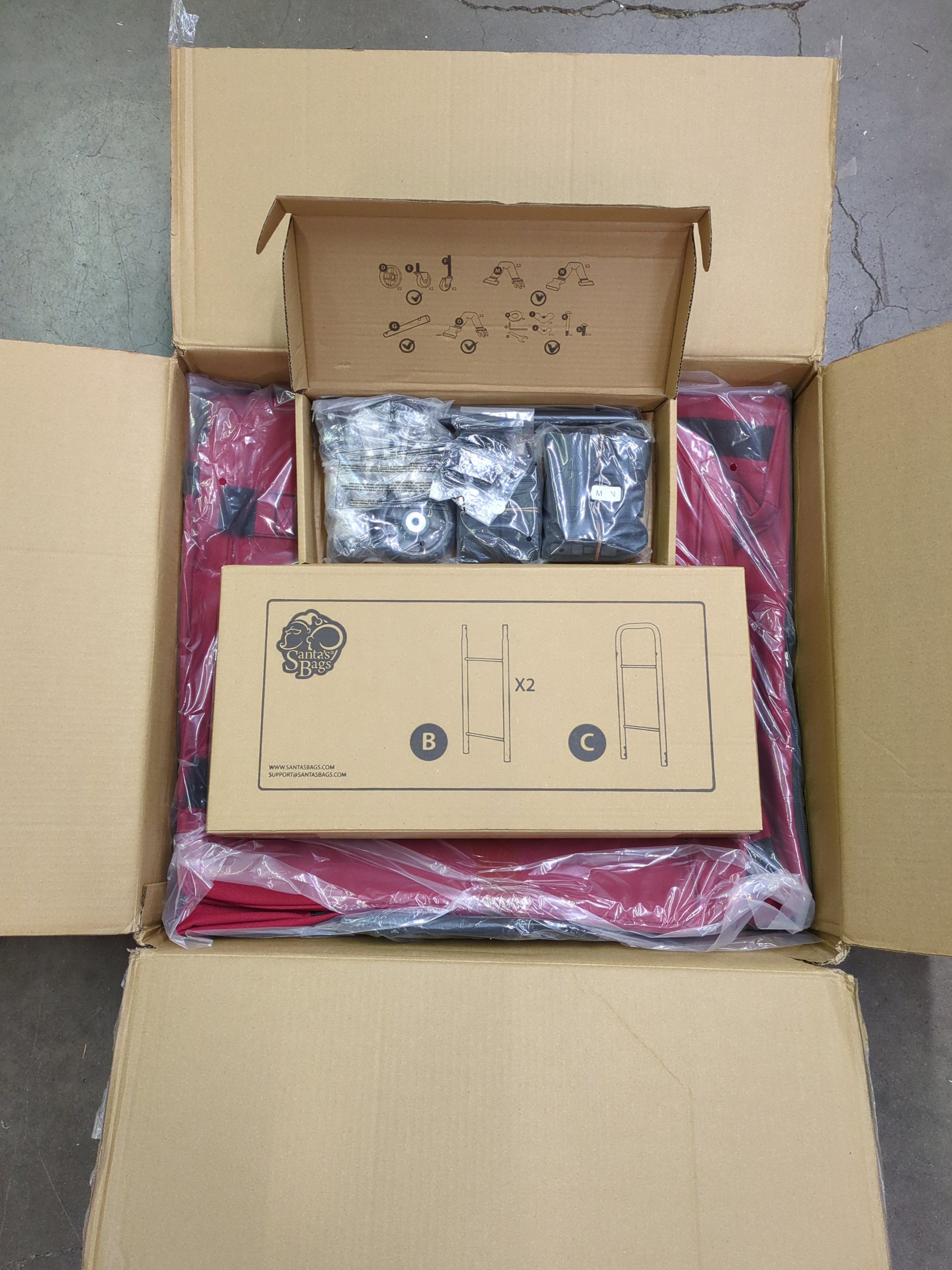 Costco - Tree Storage Upright Duffel Bag - Retail $89