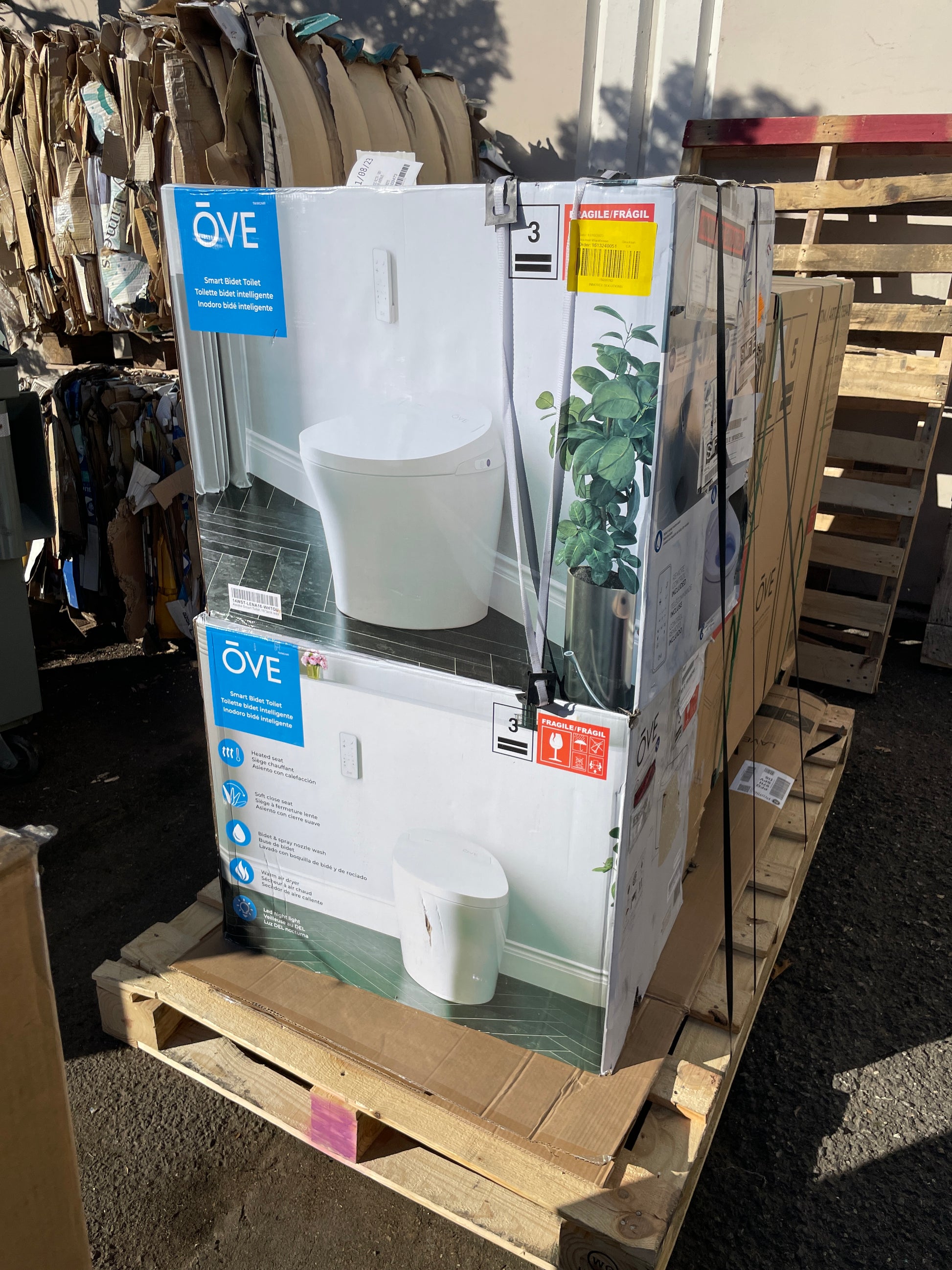 Costco - OVE Decors Awake Tankless Smart Bidet Toilet with Remote Control - Retail $1499