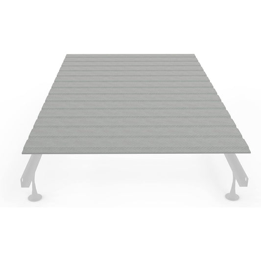 NEW - Greaton KING 0.75-Inch Heavy Duty Wooden Bunkie Board/Bed Cover, Enhance Mattress Support, Grey, Horizontal Slat - Retail $111