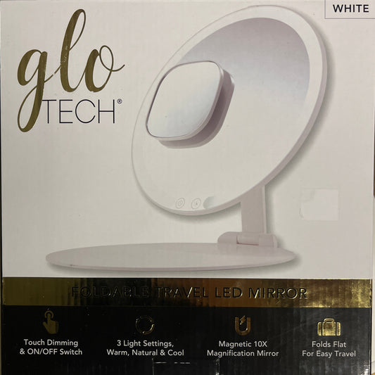 Glo Tech Travel LED Mirror