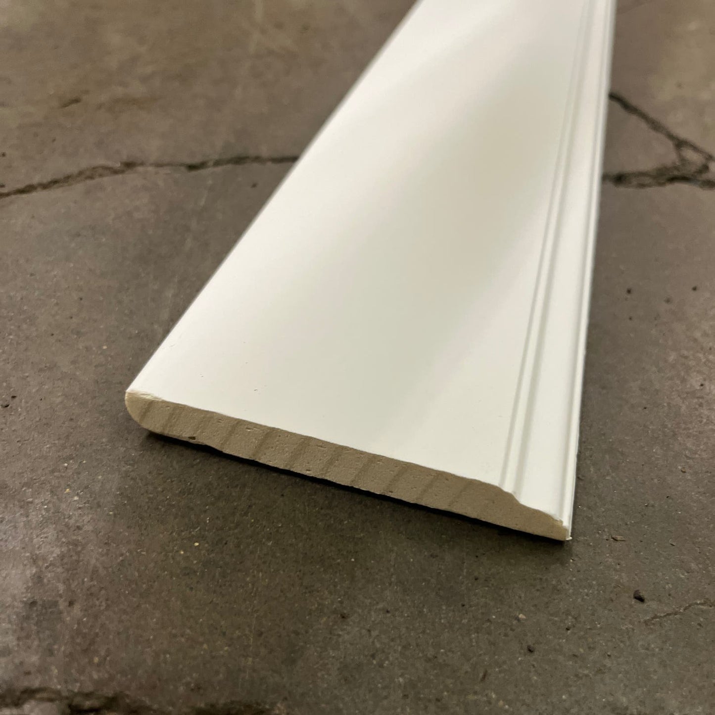 NEW - 85 FT+ Ekena Millwork 3 7/8"H x 1/2"P x 94 1/2"L Barcelona Baseboard Moulding