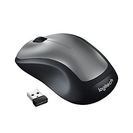Logitech® M310 Wireless Optical Mouse, Silver - Retail $18