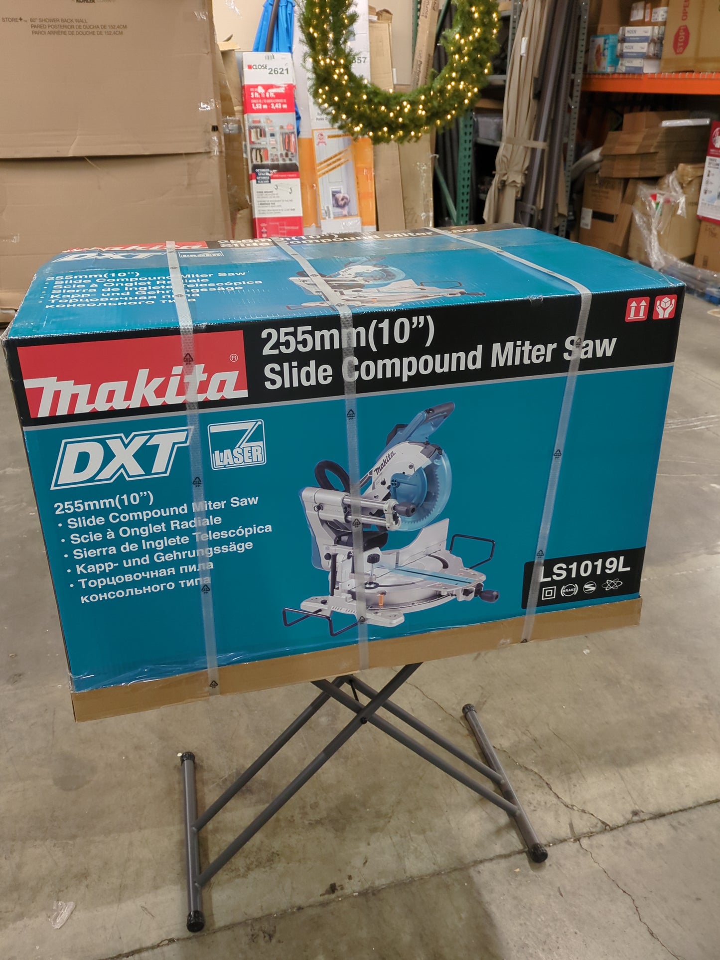 Makita LS1019L 10" Dual-Bevel Sliding Compound Miter Saw with Laser