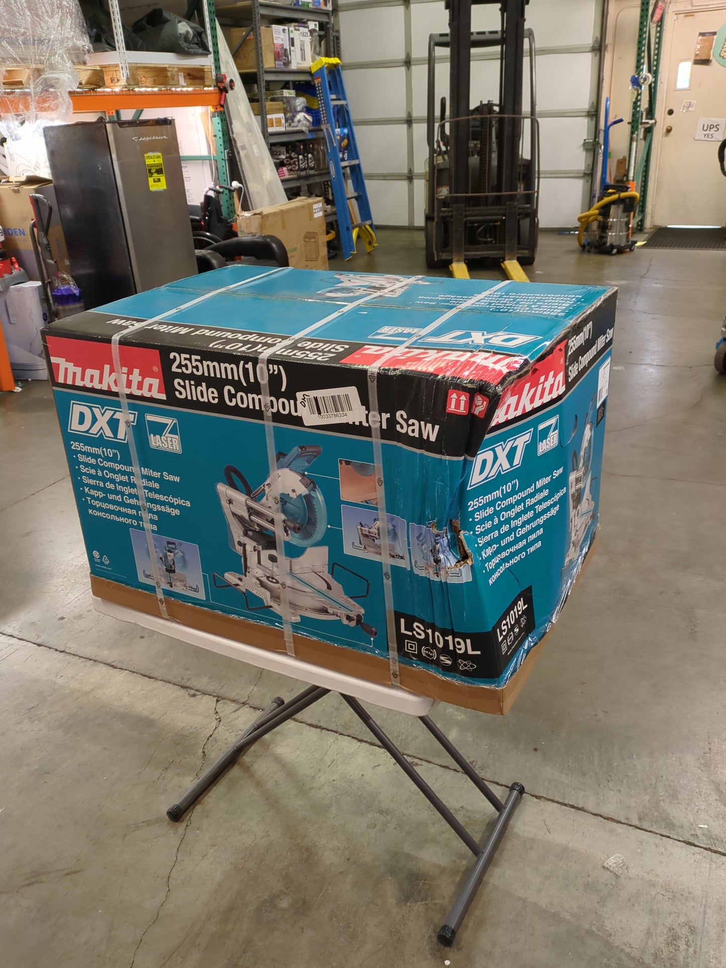 Makita LS1019L 10" Dual-Bevel Sliding Compound Miter Saw with Laser