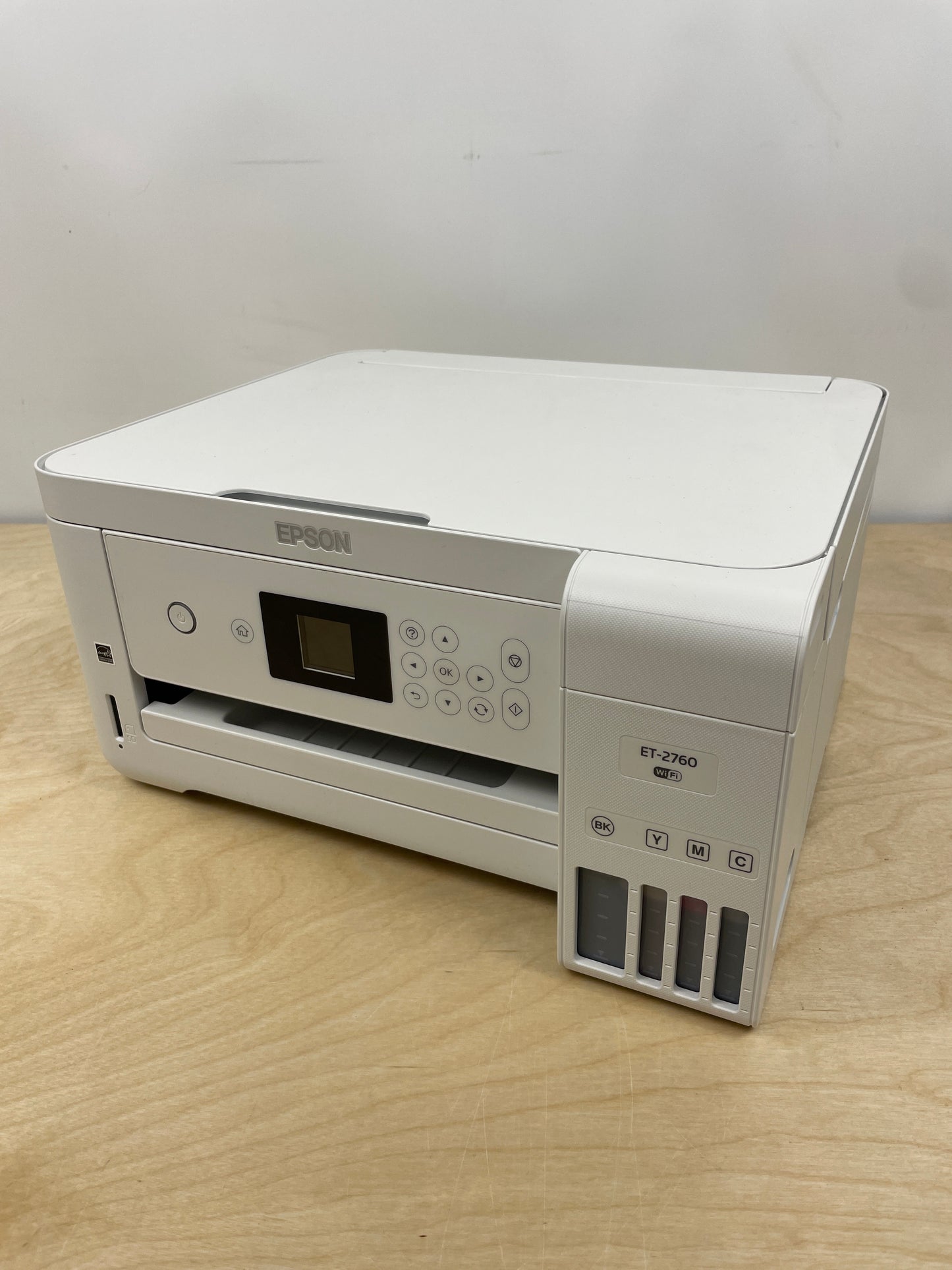 Epson EcoTank ET-2760 Wireless Color All-in-One Cartridge-Free Supertank Printer with Scanner and Copier - Retail $290