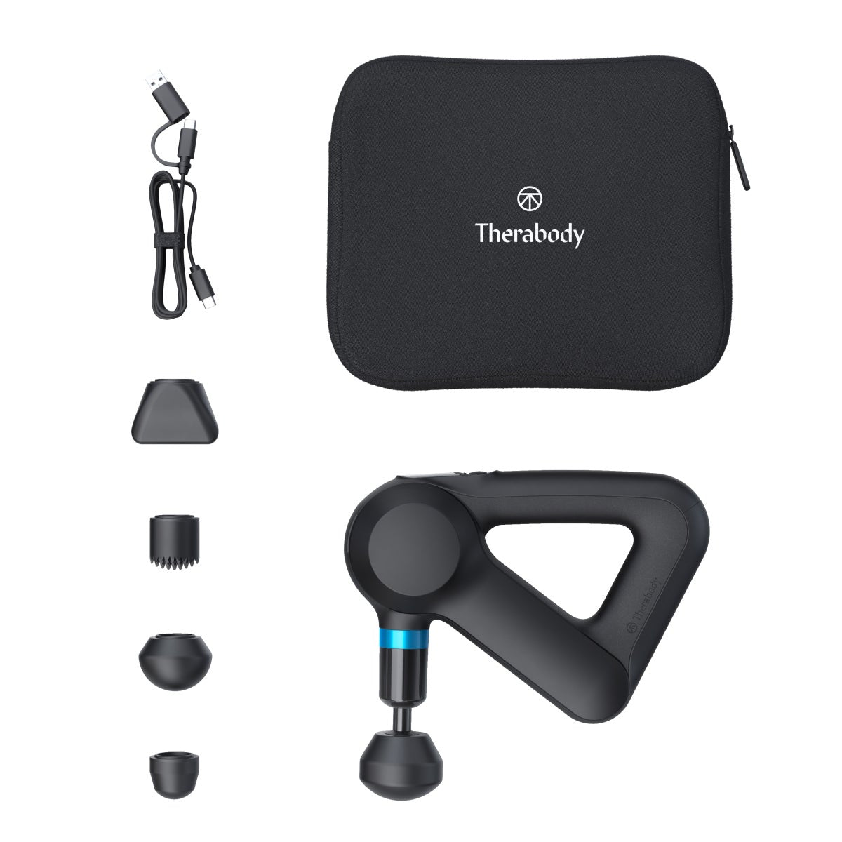NEW - Theragun Elite G5 Bluetooth Percussive Massager with 5 Attachments