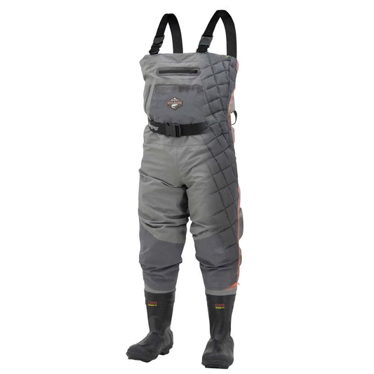 NEW - Frogg Toggs® SteelHeader Reinforced Nylon Insulated Bootfoot Felt Wader - Retail $350