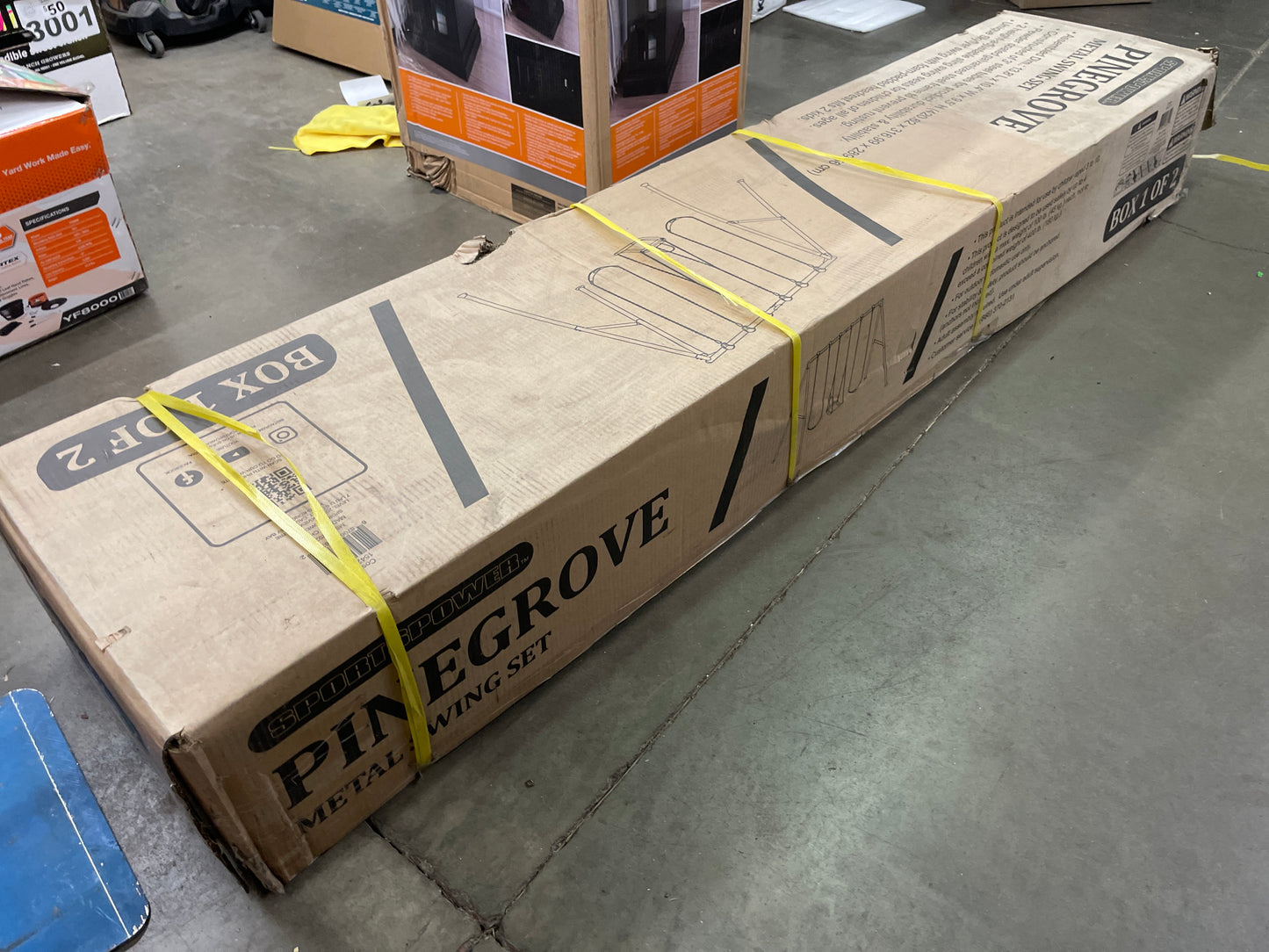 NEW in Box - Costco - Pine Grove 10ft Swing Set - Retail $299