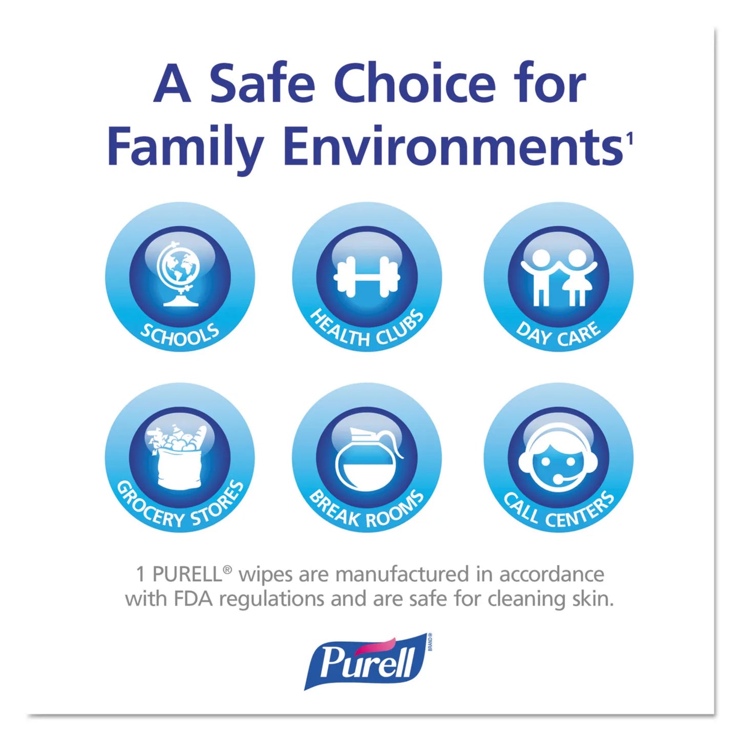 Purell Sanitizing Hand Wipes, Individually Wrapped, 5 x 7, Unscented, White, 100/Carton - Retail $85