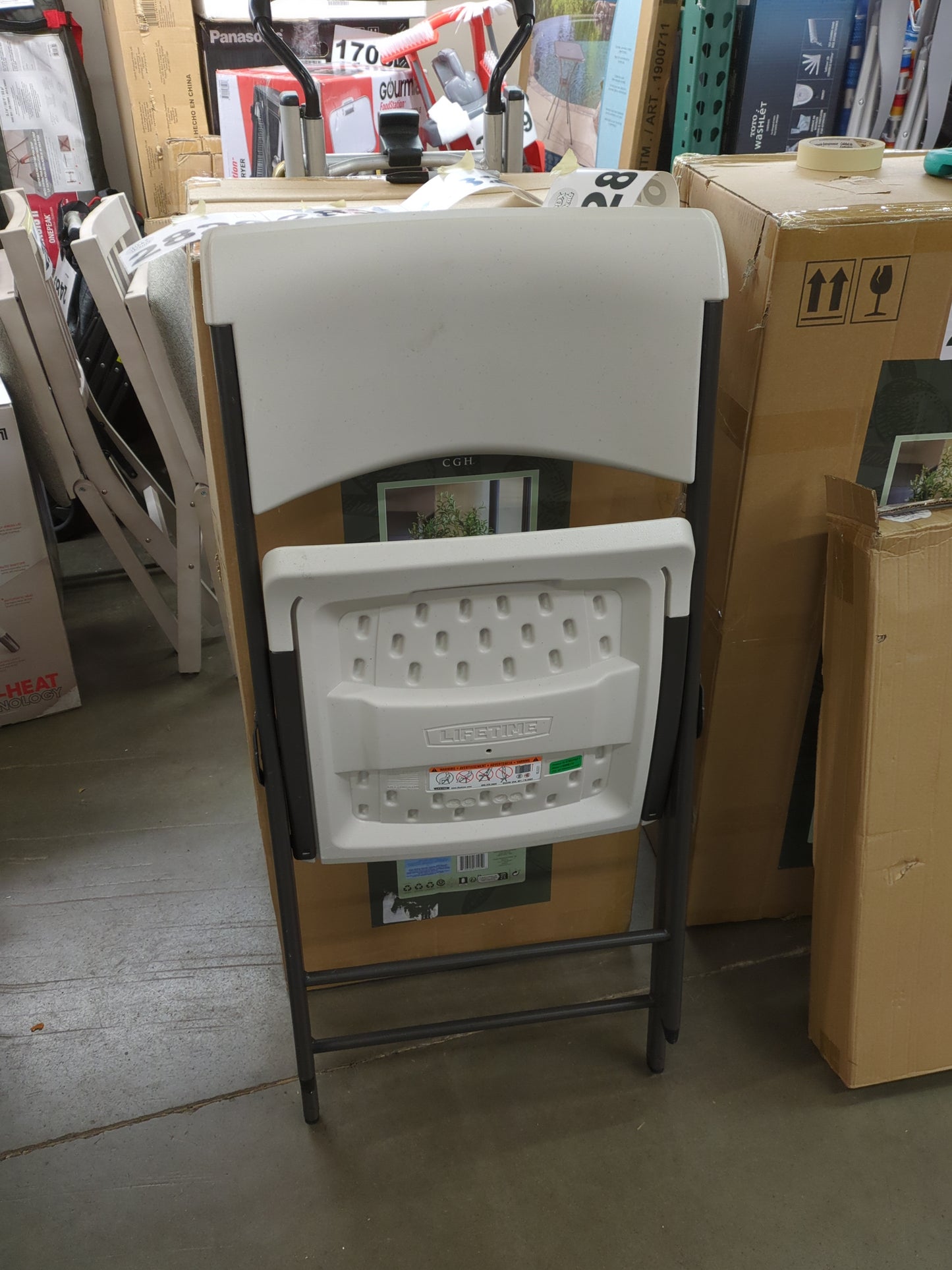 Lifetime Folding Chair 4-pack - Retail $149