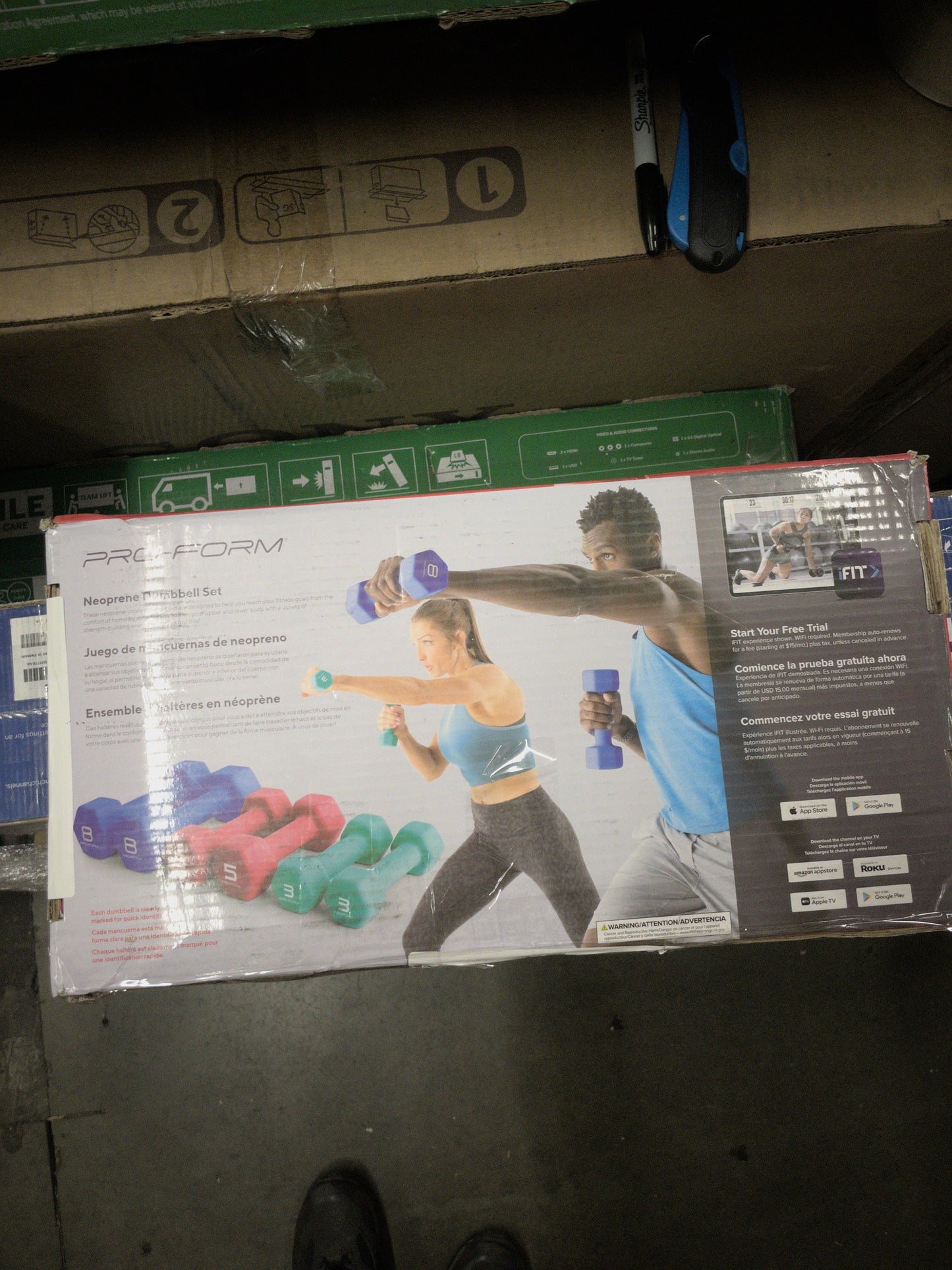 Proform Neoprene Dumbells - Retail $29