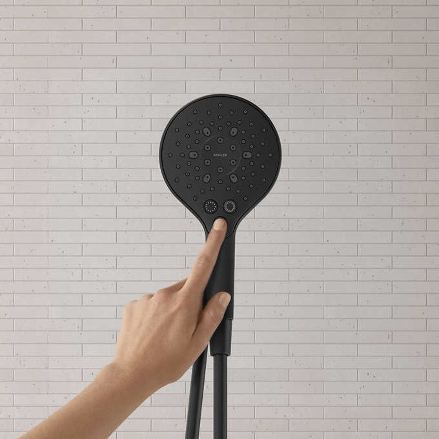 Like NEW - Costco - Kohler Prosecco BLACK Multifunction Handheld Shower Head - Retail $59