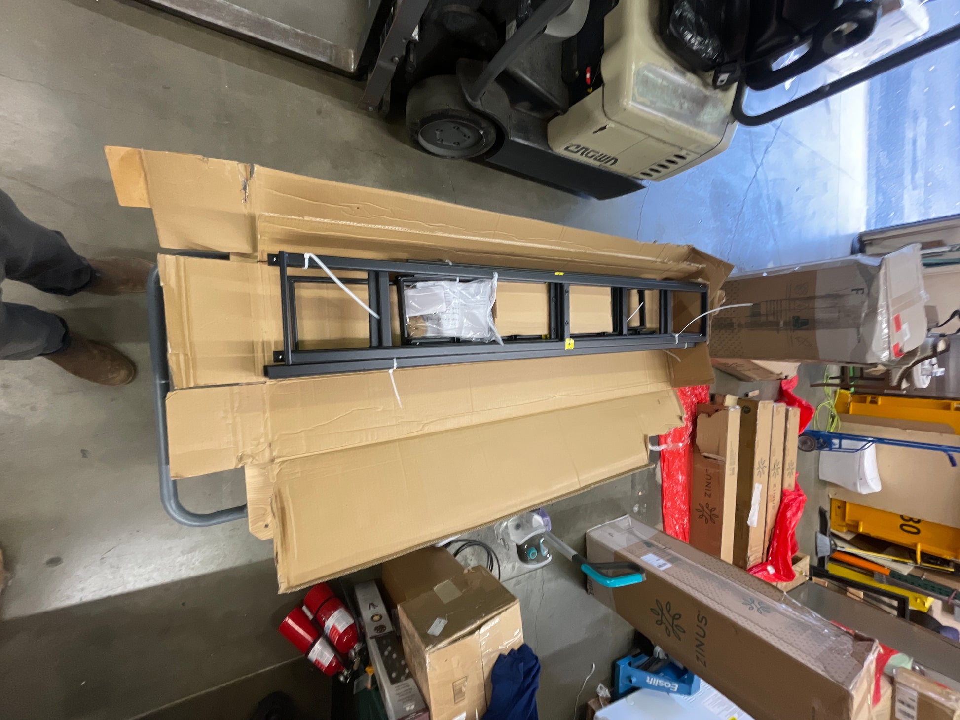 NEW - ZINUS QUEEN 9 Inch Metal Smart Box Spring with Quick Assembly - Retail $139