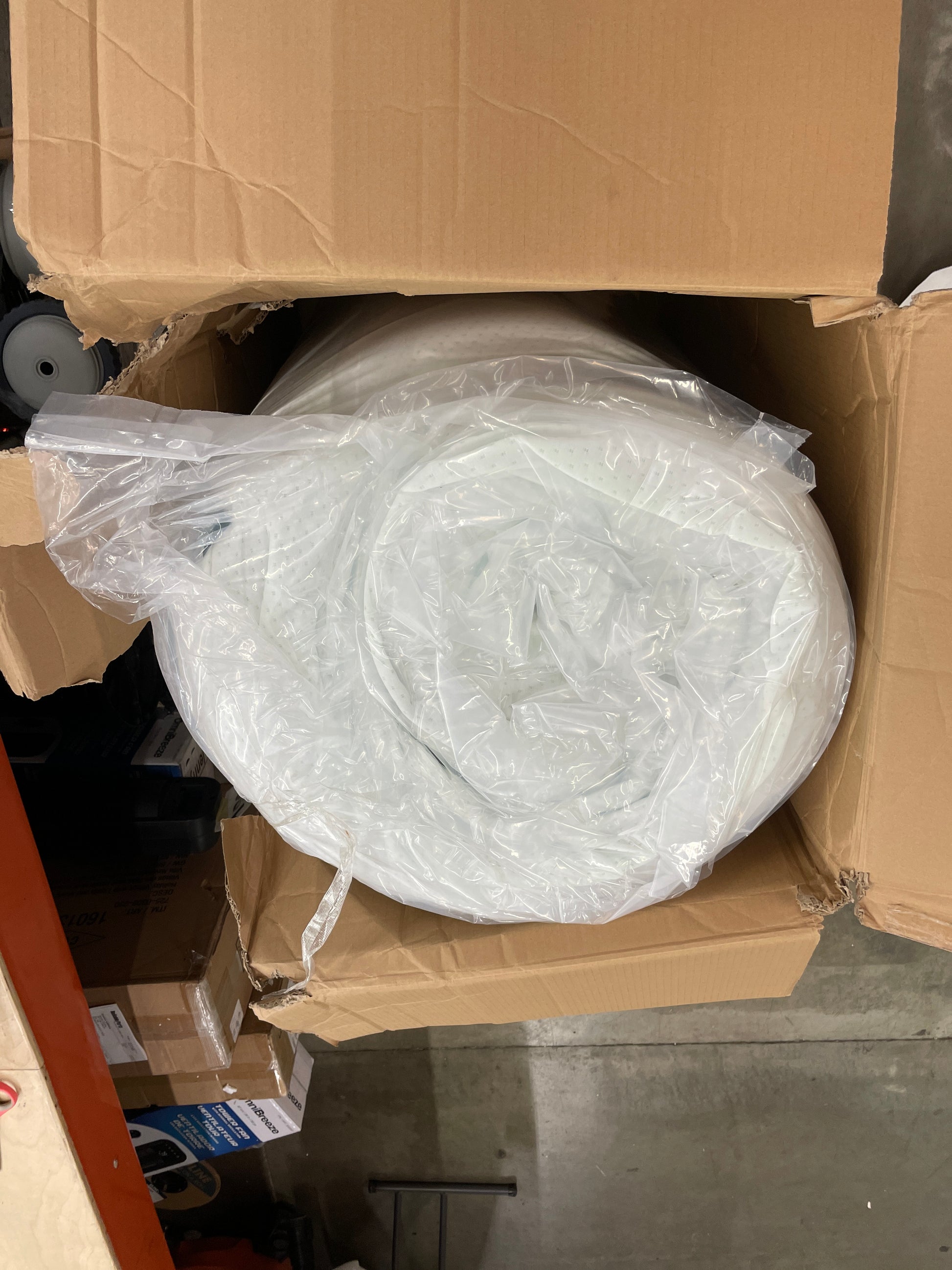 ZINUS 12 Inch Green Tea Memory Foam Mattress, Fiberglass Free, Patented Custom Contour Support, Sturdy Base Foam, CertiPUR-US Certified, Bed-in-a-box, King, White - Retail $406