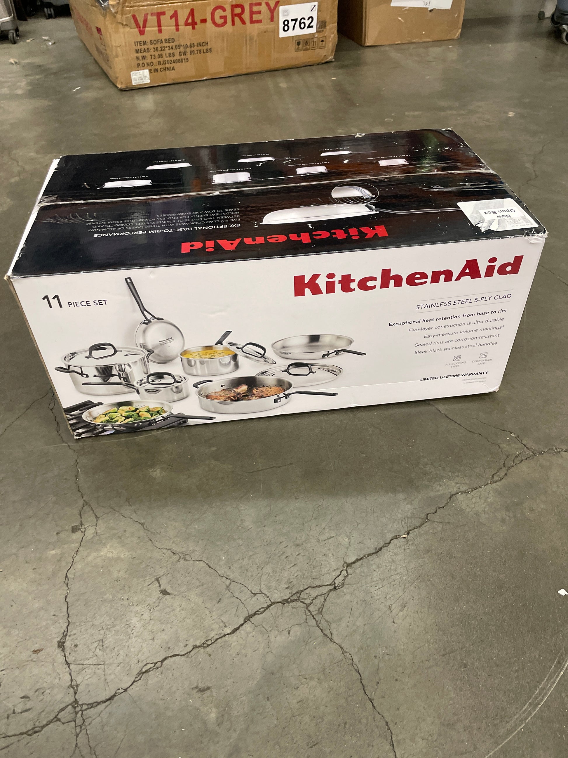 KITCHENAID 5-PLY CLAD SS - Retail $399