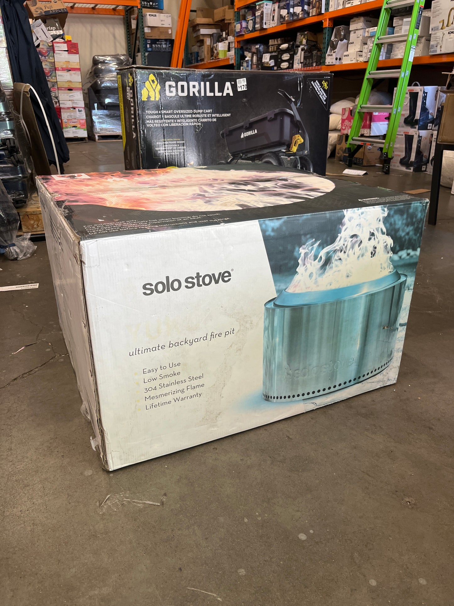 Solo Stove Yukon Stainless Steel Fire Pit