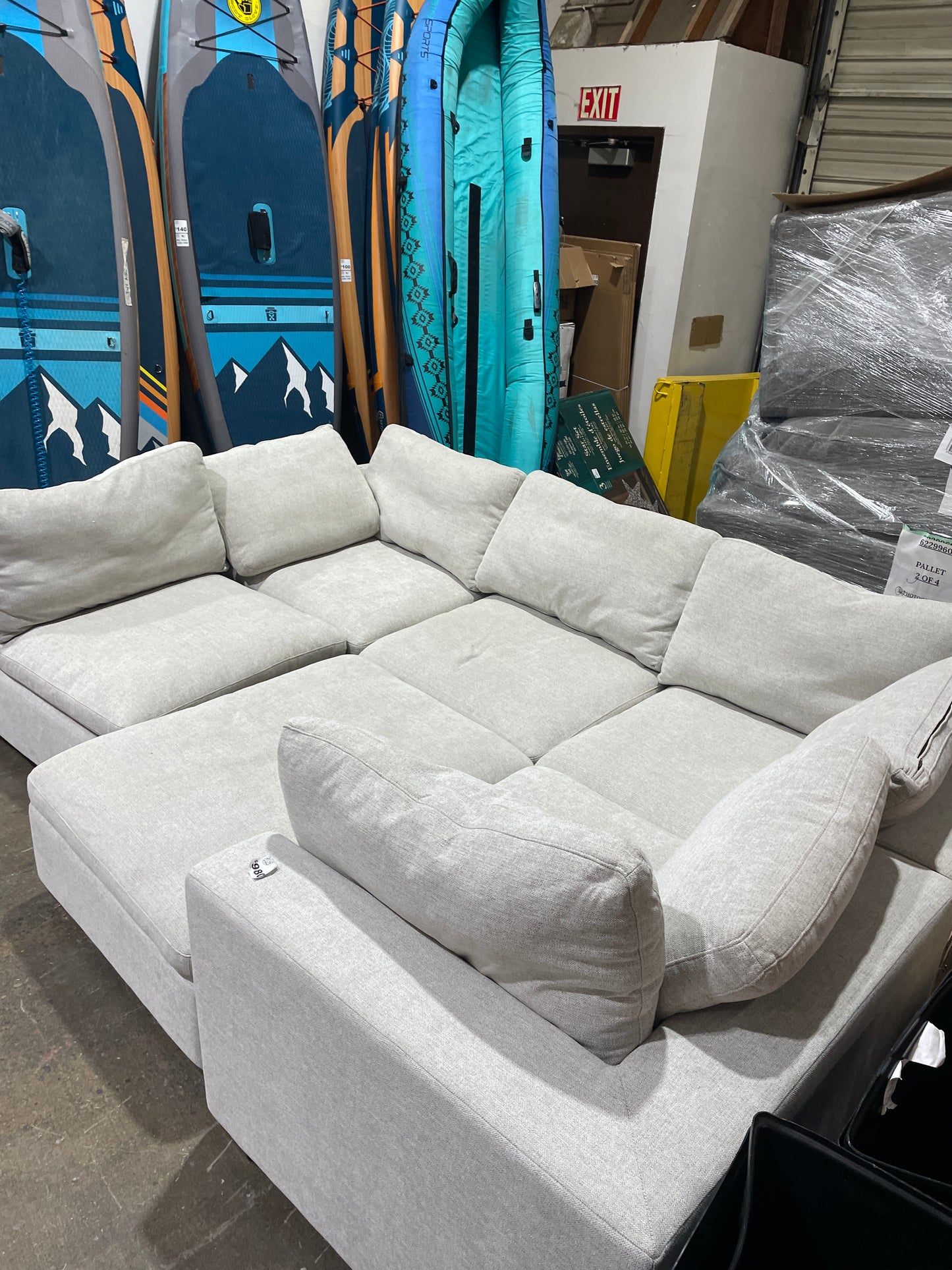 Thomasville Lowell 6-piece Modular Sectional