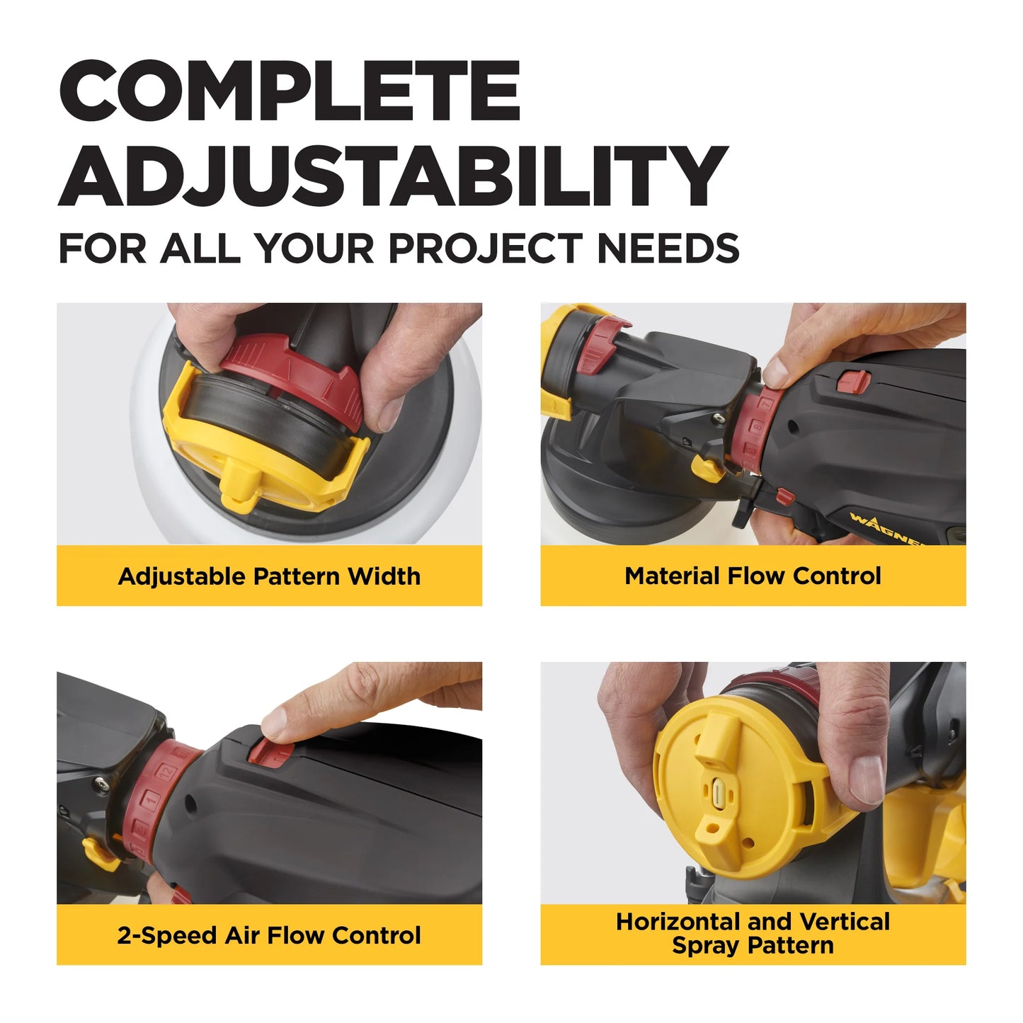 NEW - Wagner Flexio 2500 Electric Handheld HVLP Paint Sprayer