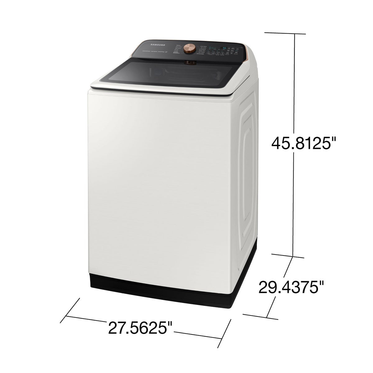 Samsung 5.5 cu. ft. Extra-Large Capacity Smart Top Load Washer with Super Speed Wash