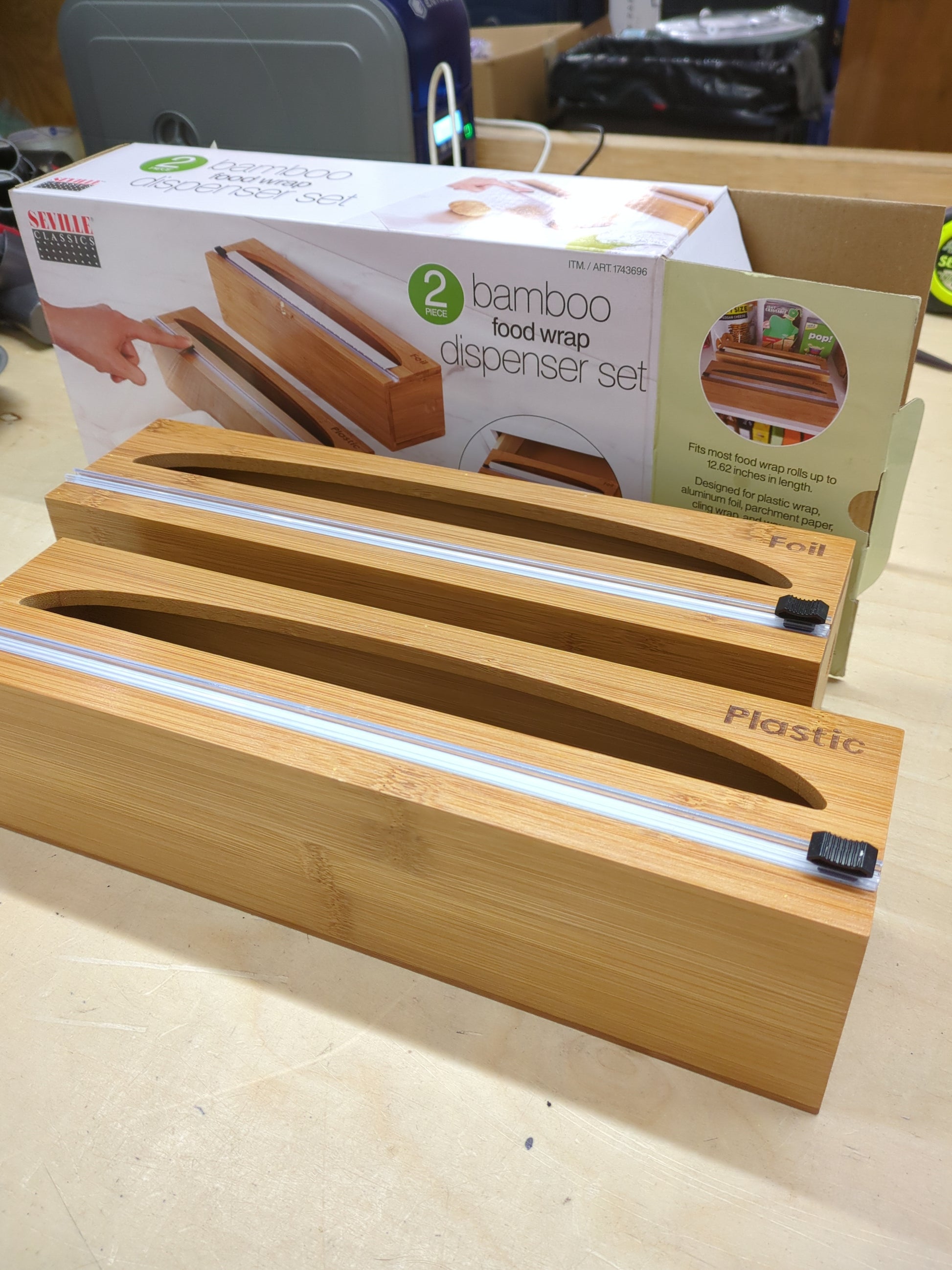 SEVILLE BAMBOO FOOD WRAP - Retail $19