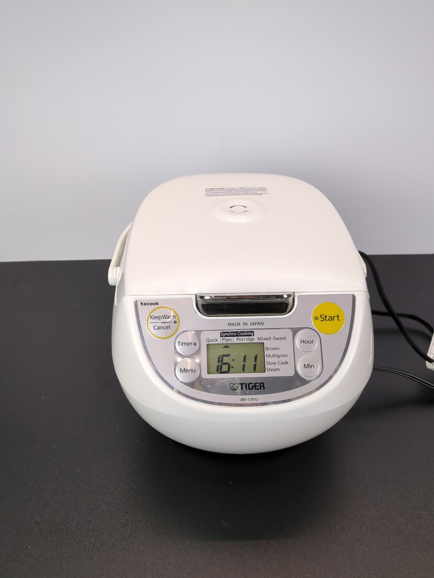 Tiger 5.5 Cup Rice Cooker
