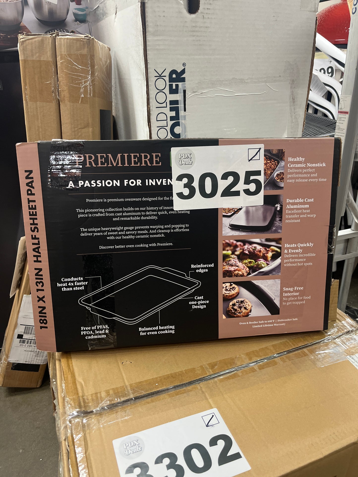 Costco - GreenPan Ceramic Non-Stick Baking Half Sheet Pans, 2-Pack - Retail $89